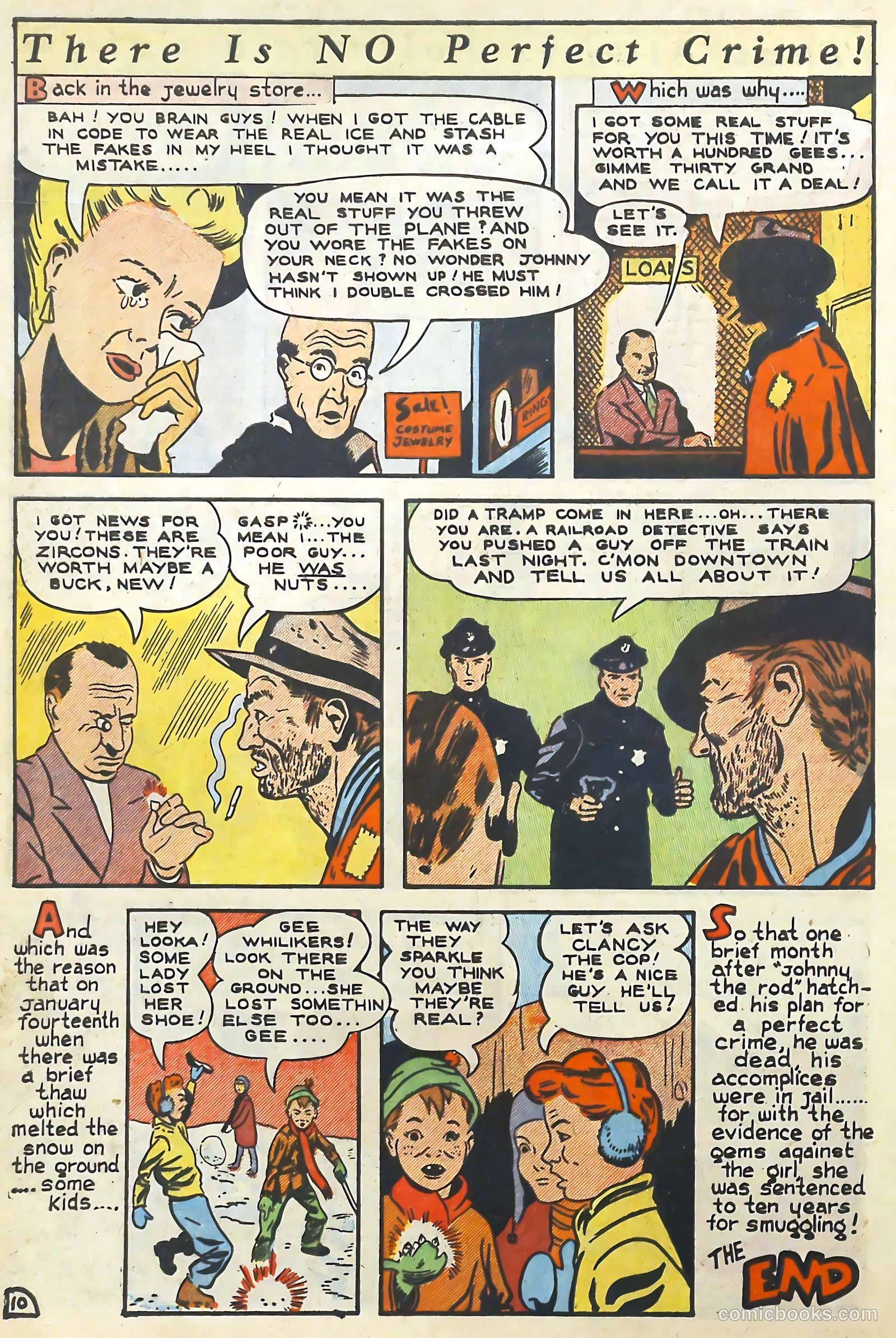 The Perfect Crime #5 (1951) — page 10 of 52