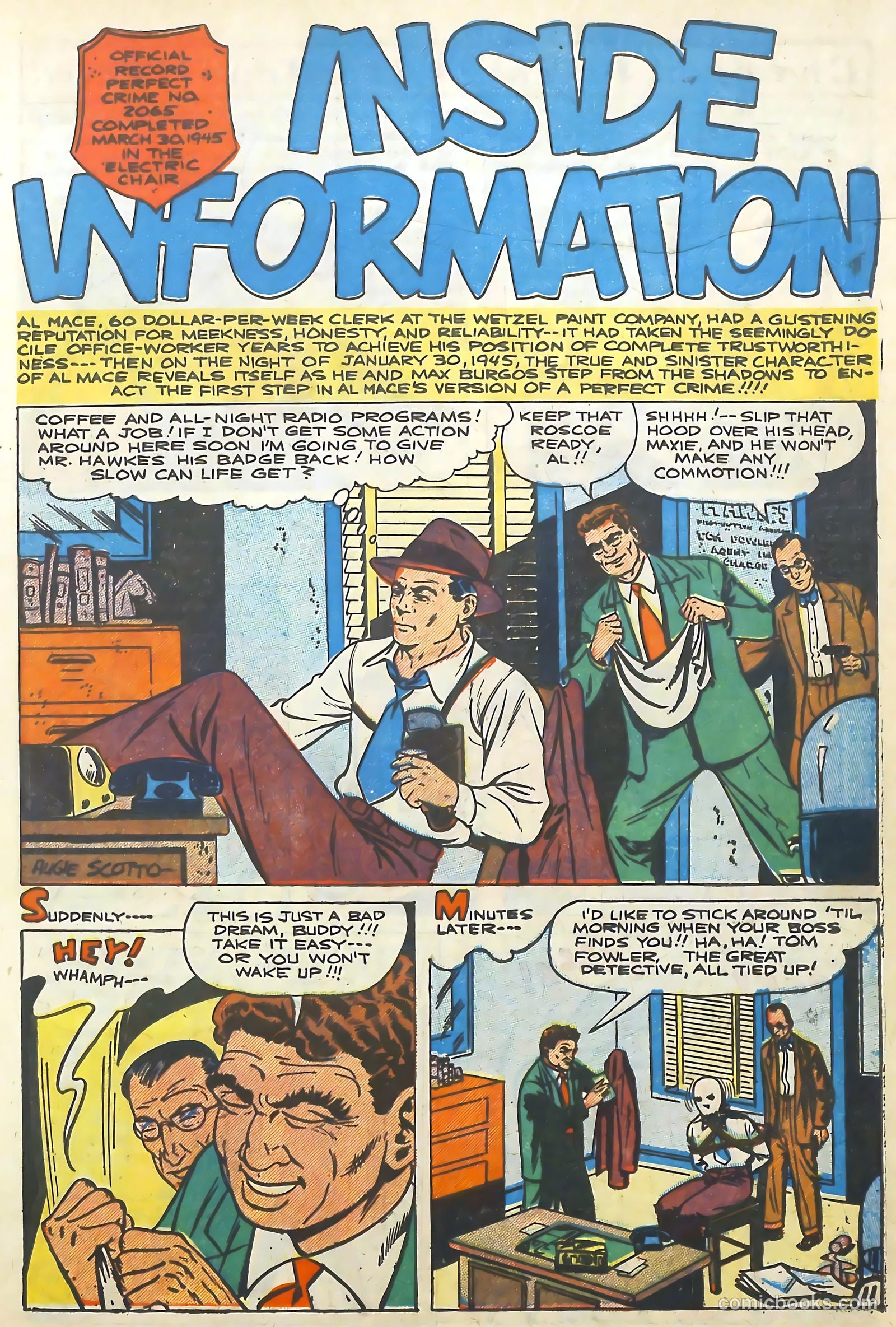The Perfect Crime #5 (1951) — page 11 of 52