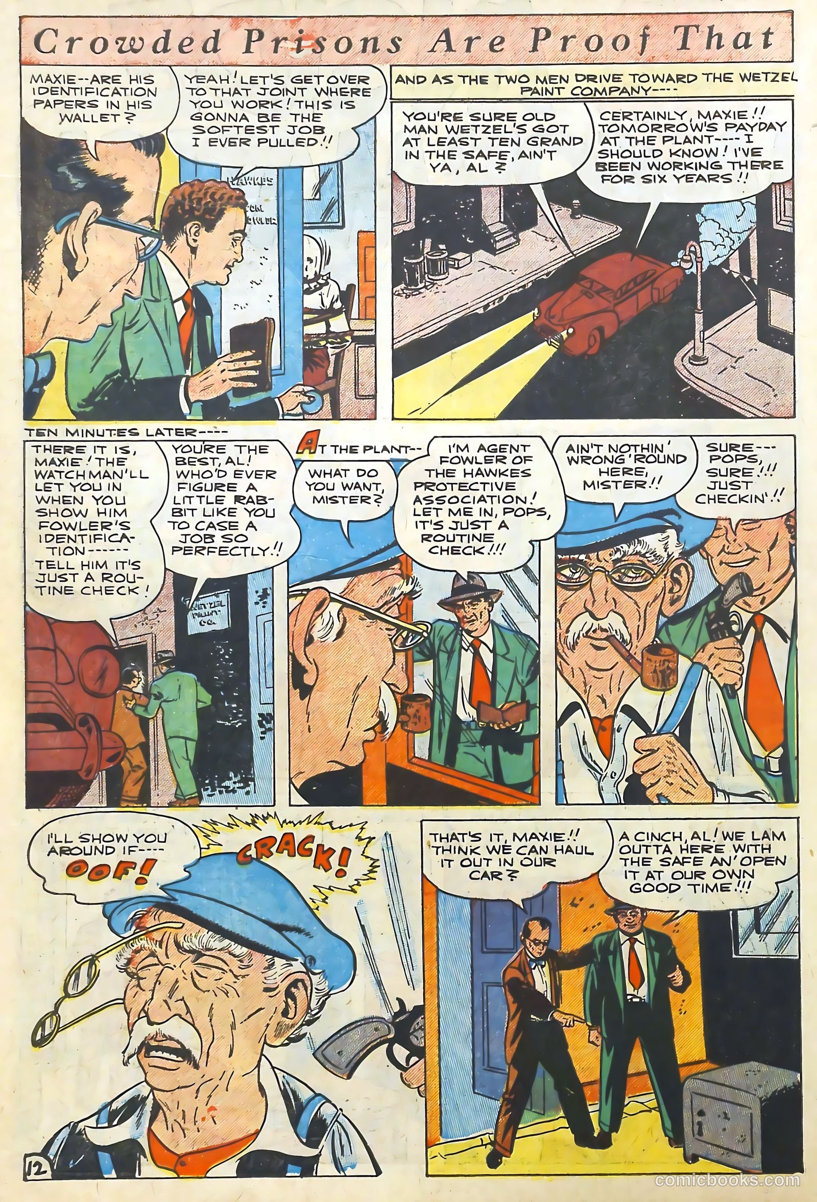 The Perfect Crime #5 (1951) — page 12 of 52