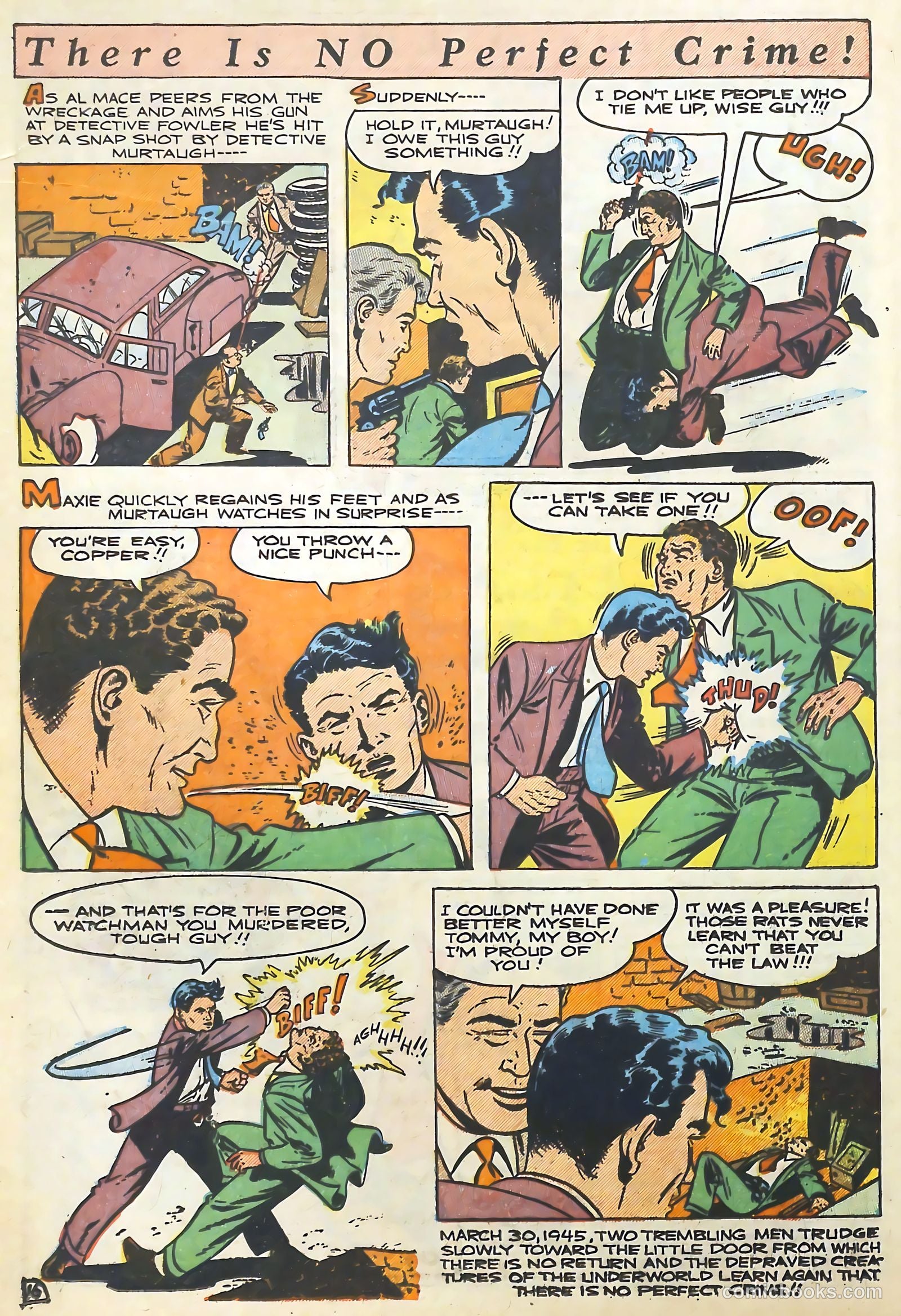 The Perfect Crime #5 (1951) — page 16 of 52
