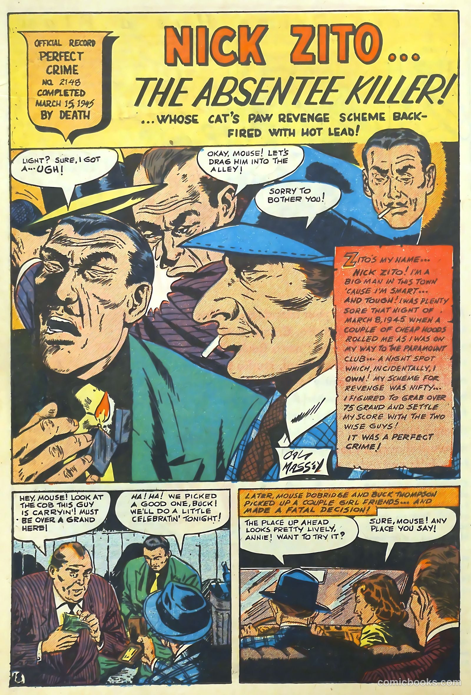 The Perfect Crime #5 (1951) — page 18 of 52