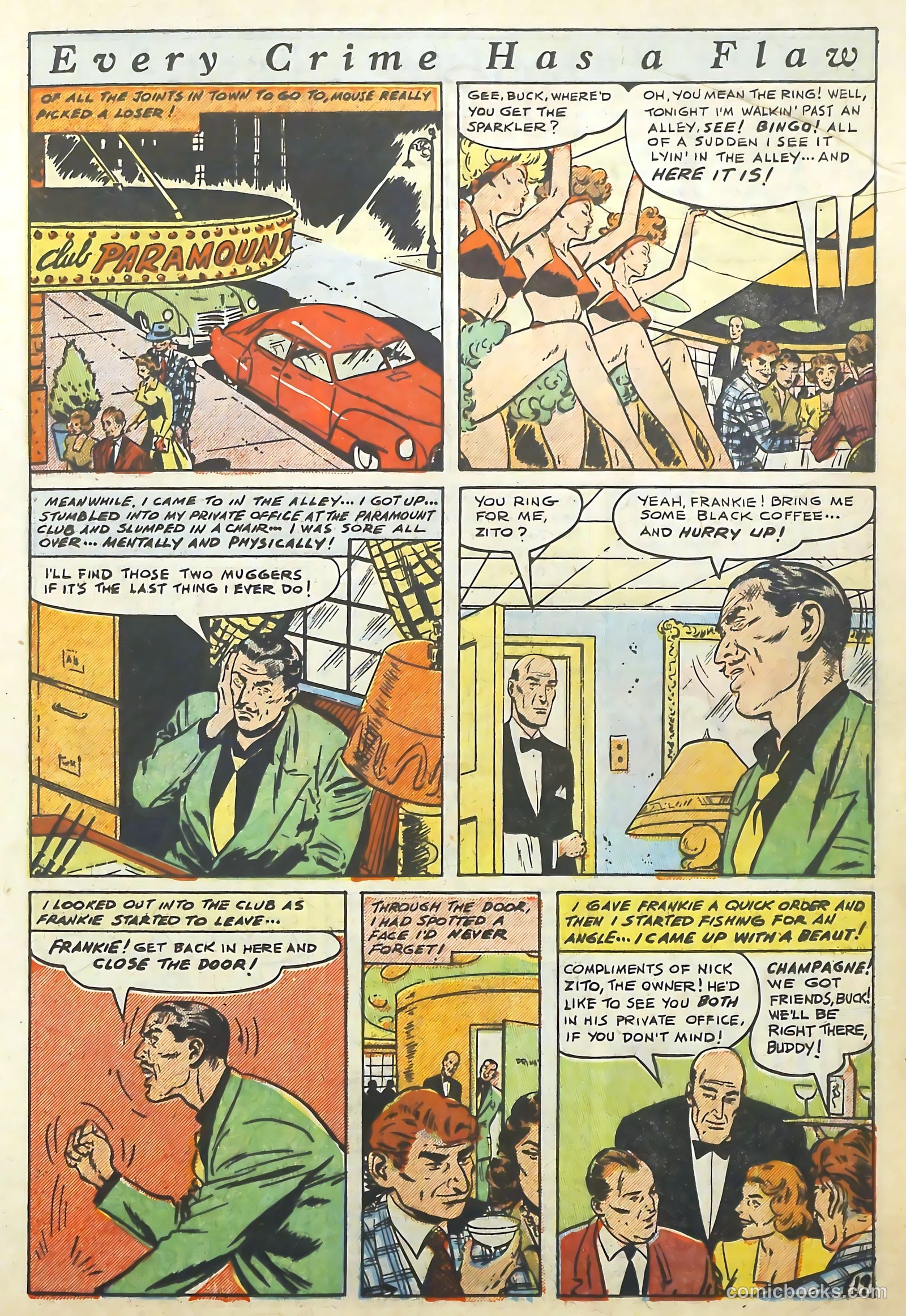 The Perfect Crime #5 (1951) — page 19 of 52