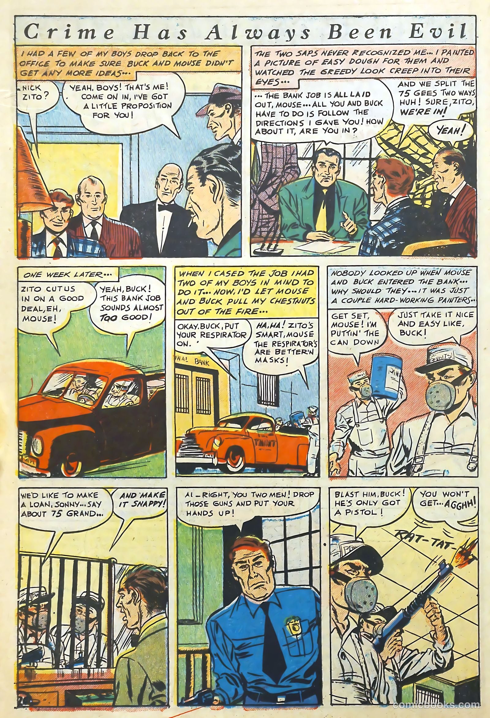 The Perfect Crime #5 (1951) — page 20 of 52
