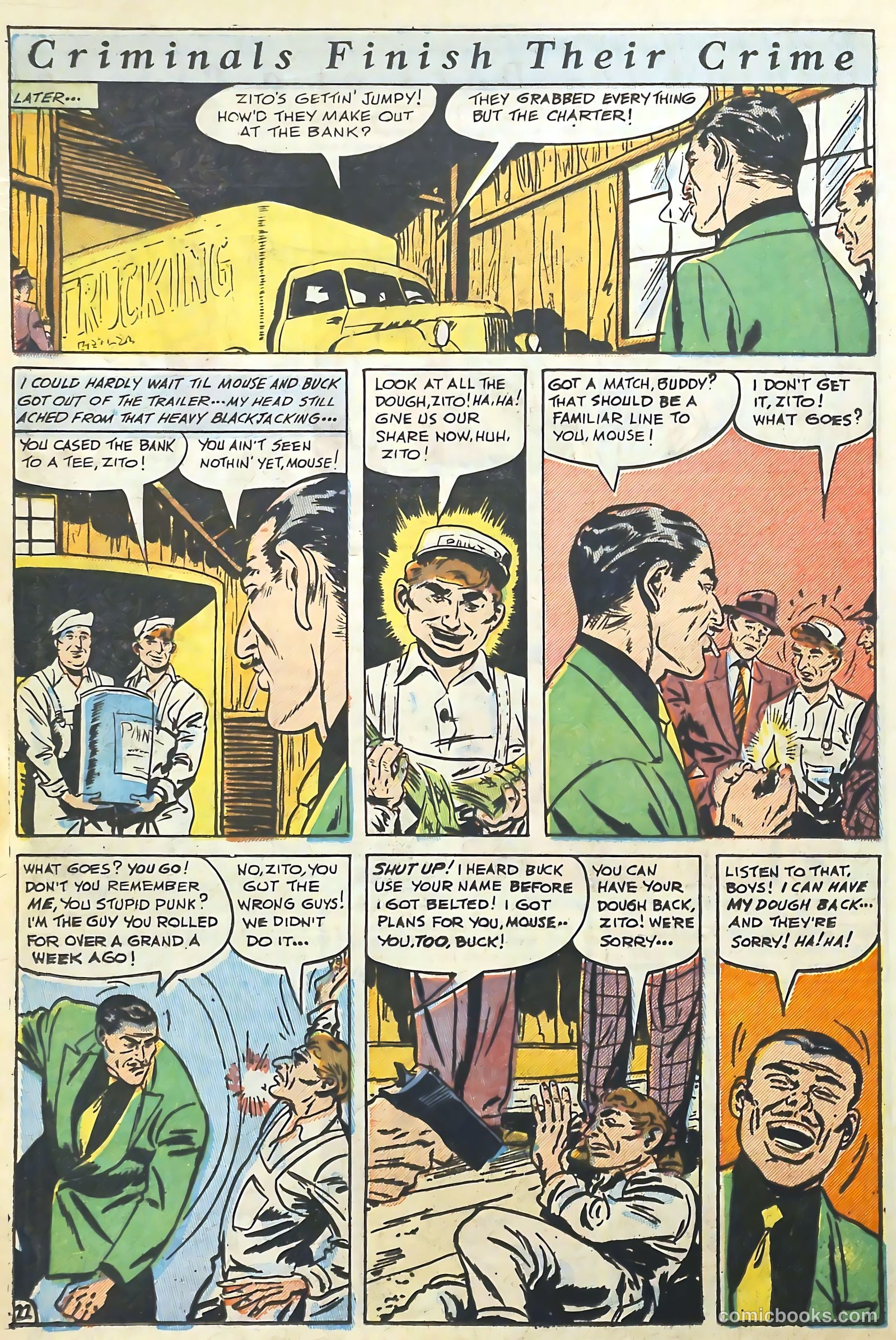The Perfect Crime #5 (1951) — page 22 of 52