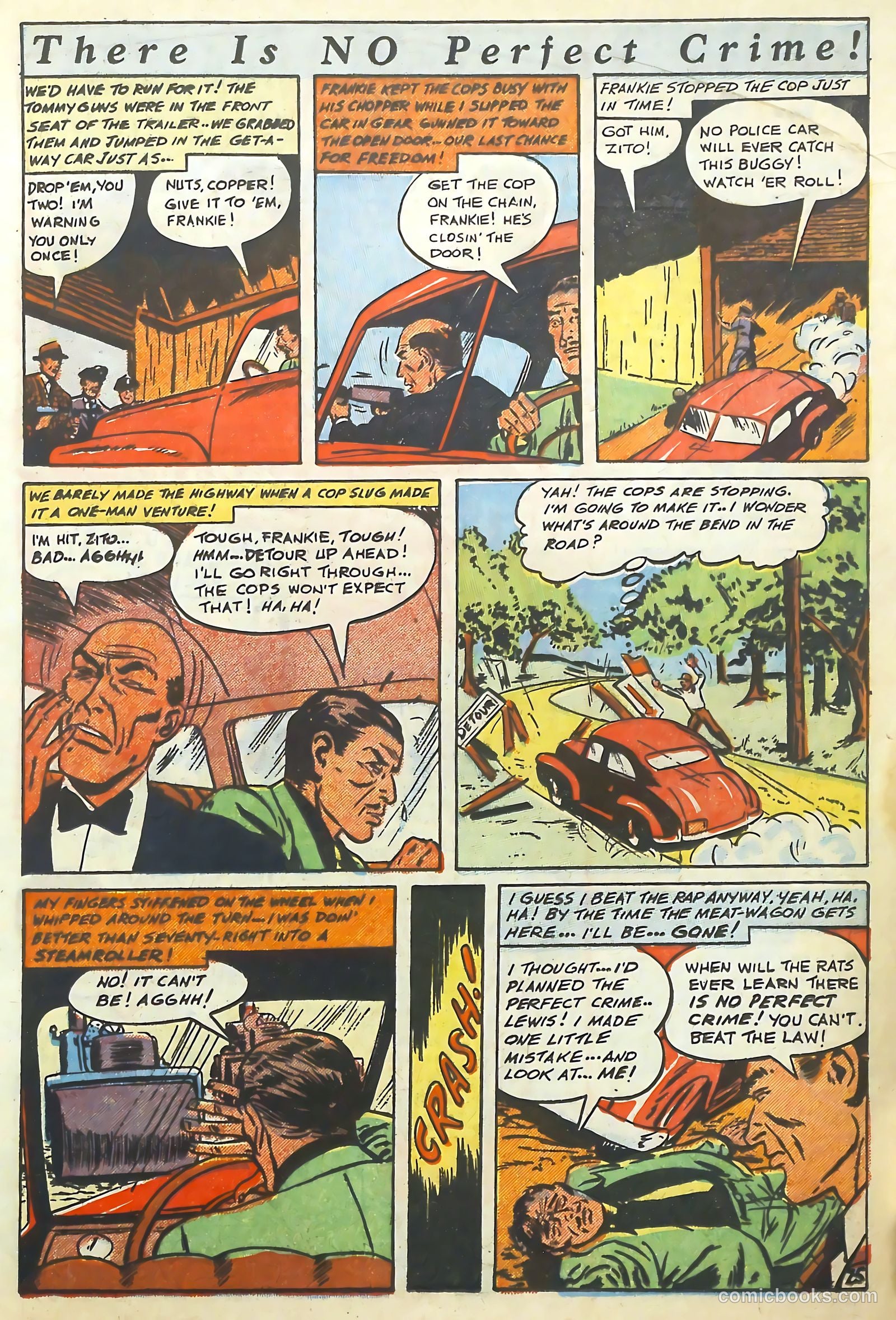 The Perfect Crime #5 (1951) — page 25 of 52