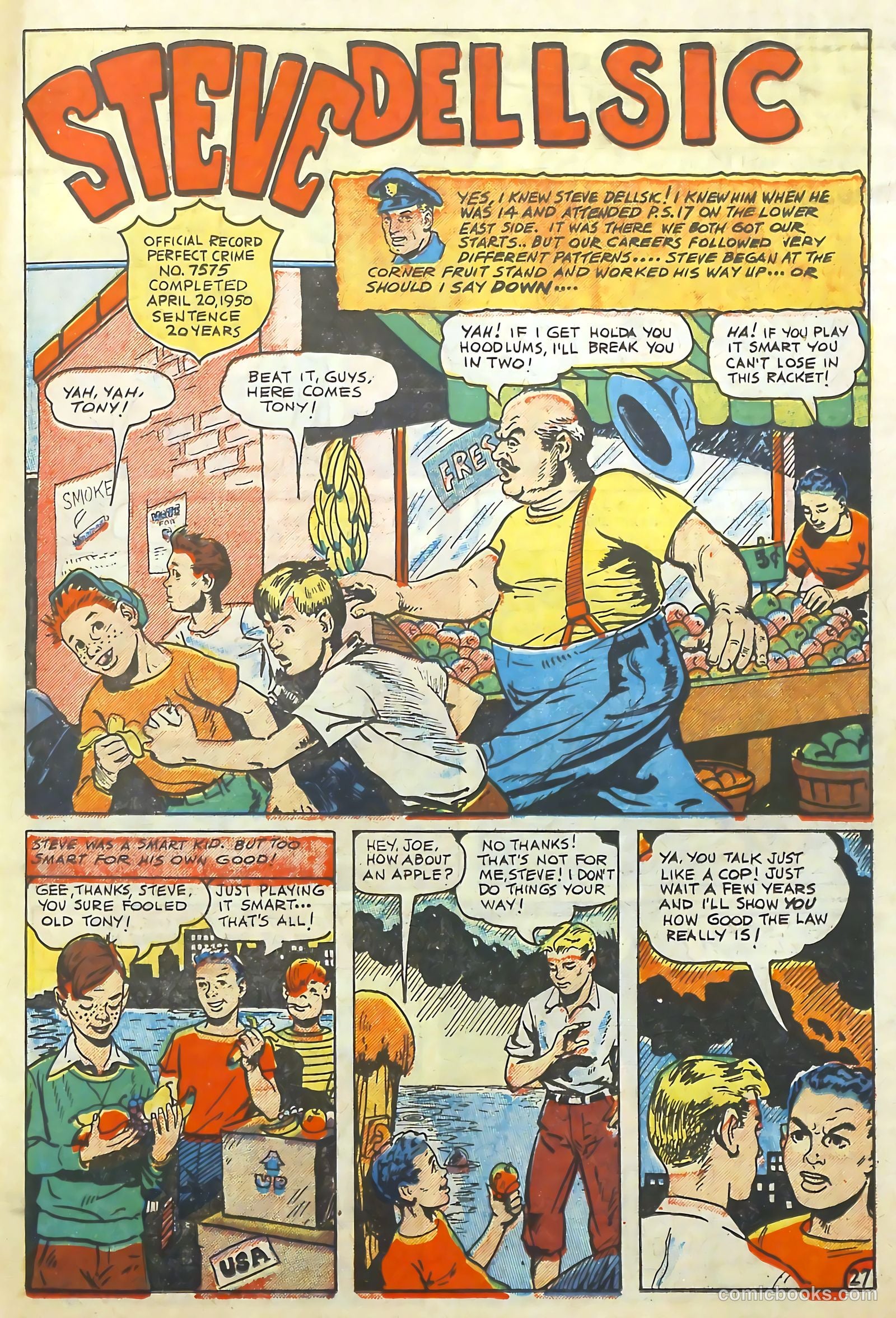 The Perfect Crime #5 (1951) — page 27 of 52
