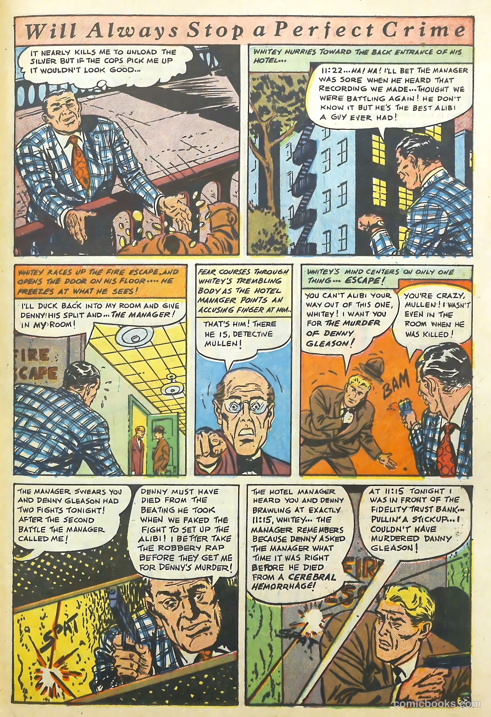 The Perfect Crime #5 (1951) — page 35 of 52
