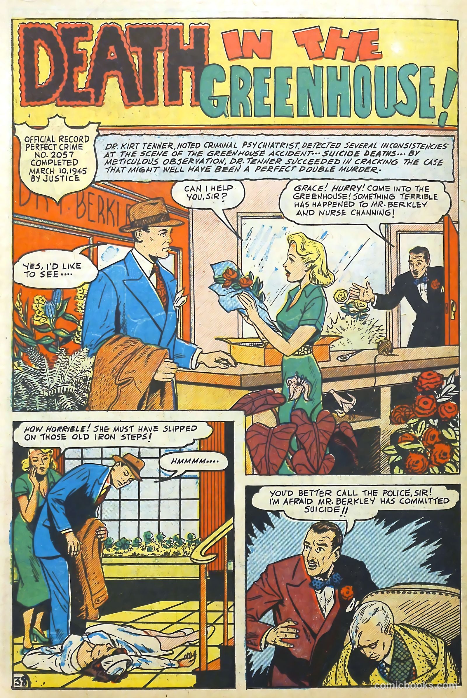 The Perfect Crime #5 (1951) — page 38 of 52
