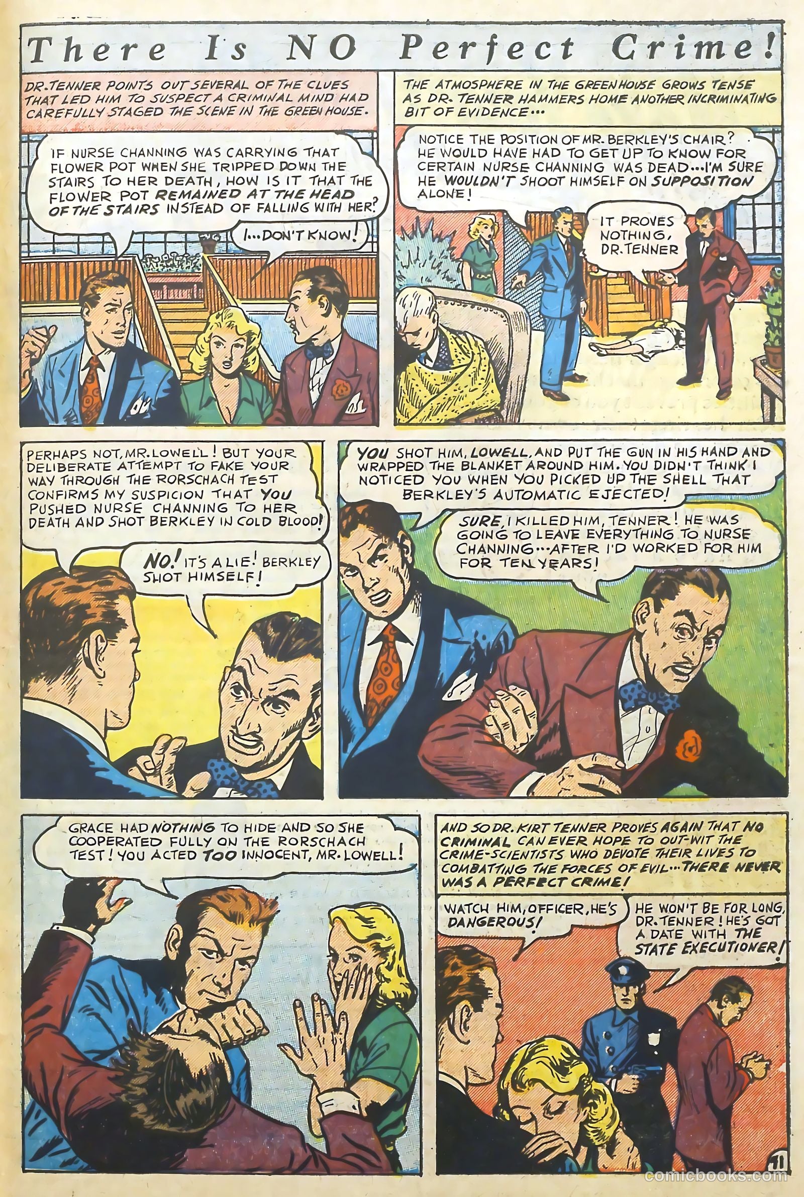 The Perfect Crime #5 (1951) — page 41 of 52