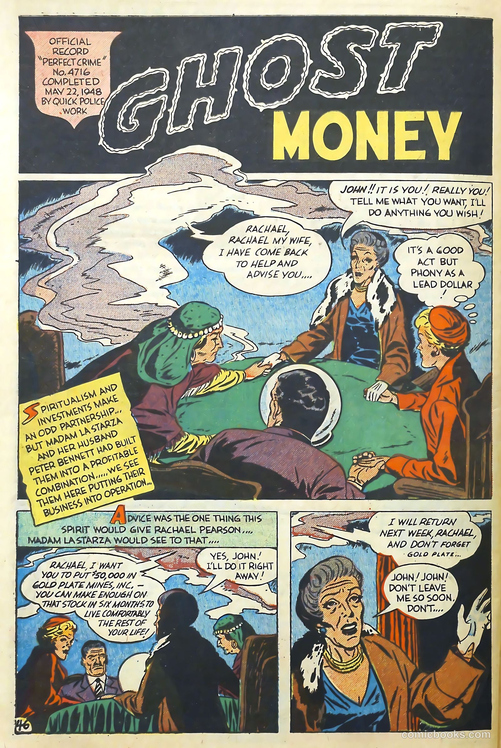 The Perfect Crime #5 (1951) — page 46 of 52