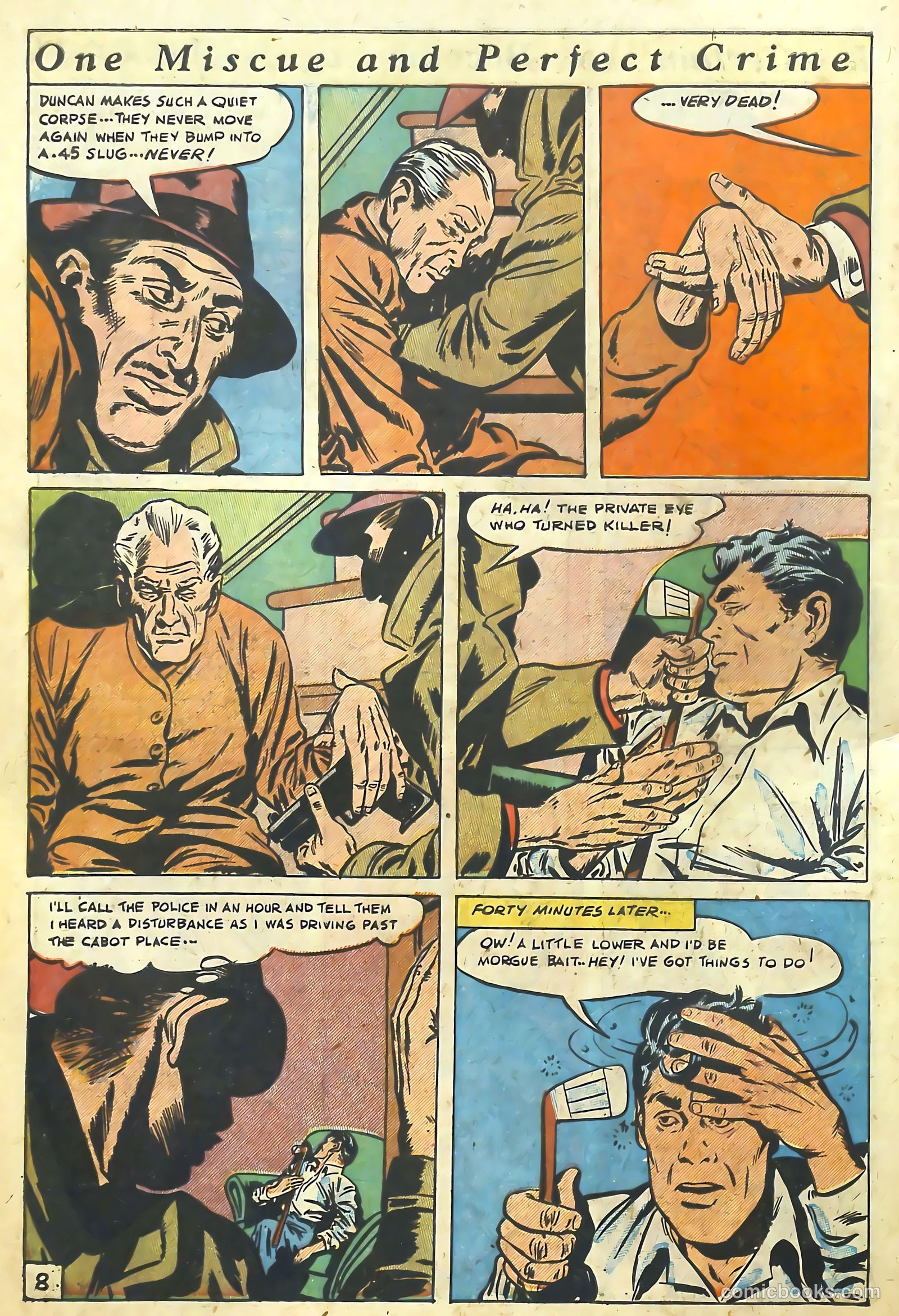 The Perfect Crime #7 (1951) — page 8 of 52