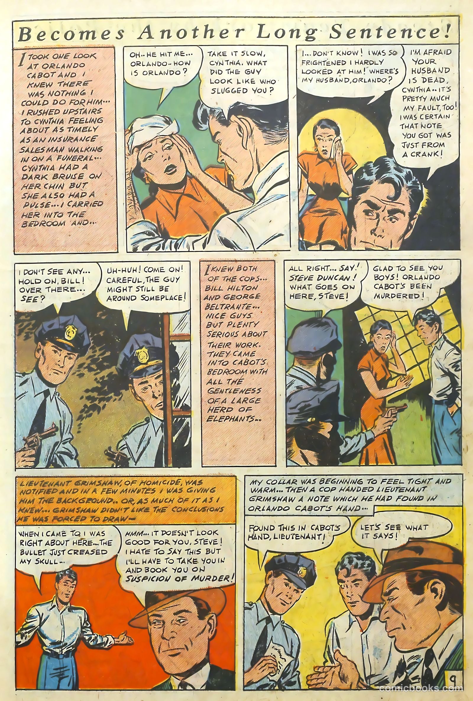 The Perfect Crime #7 (1951) — page 9 of 52