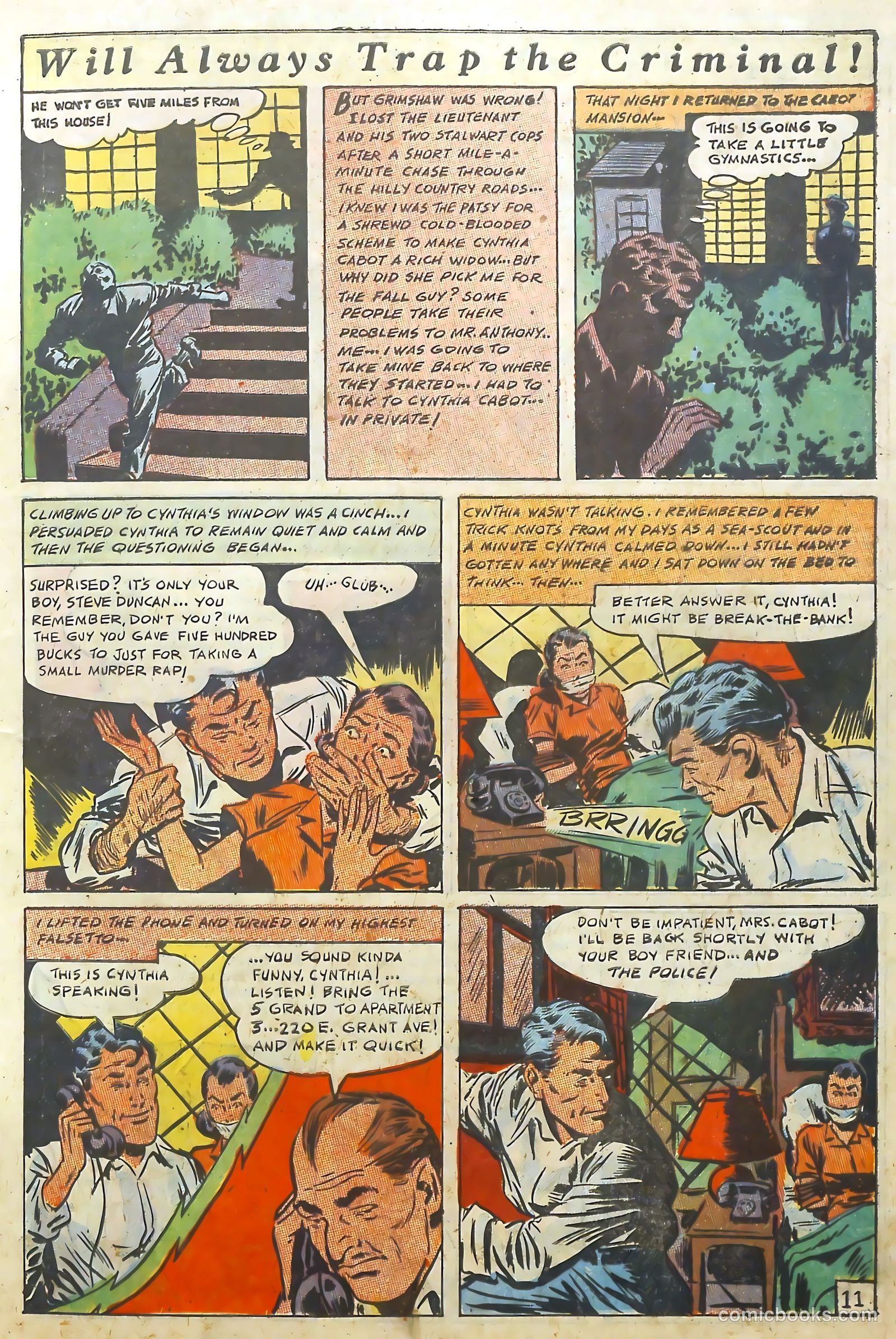 The Perfect Crime #7 (1951) — page 11 of 52