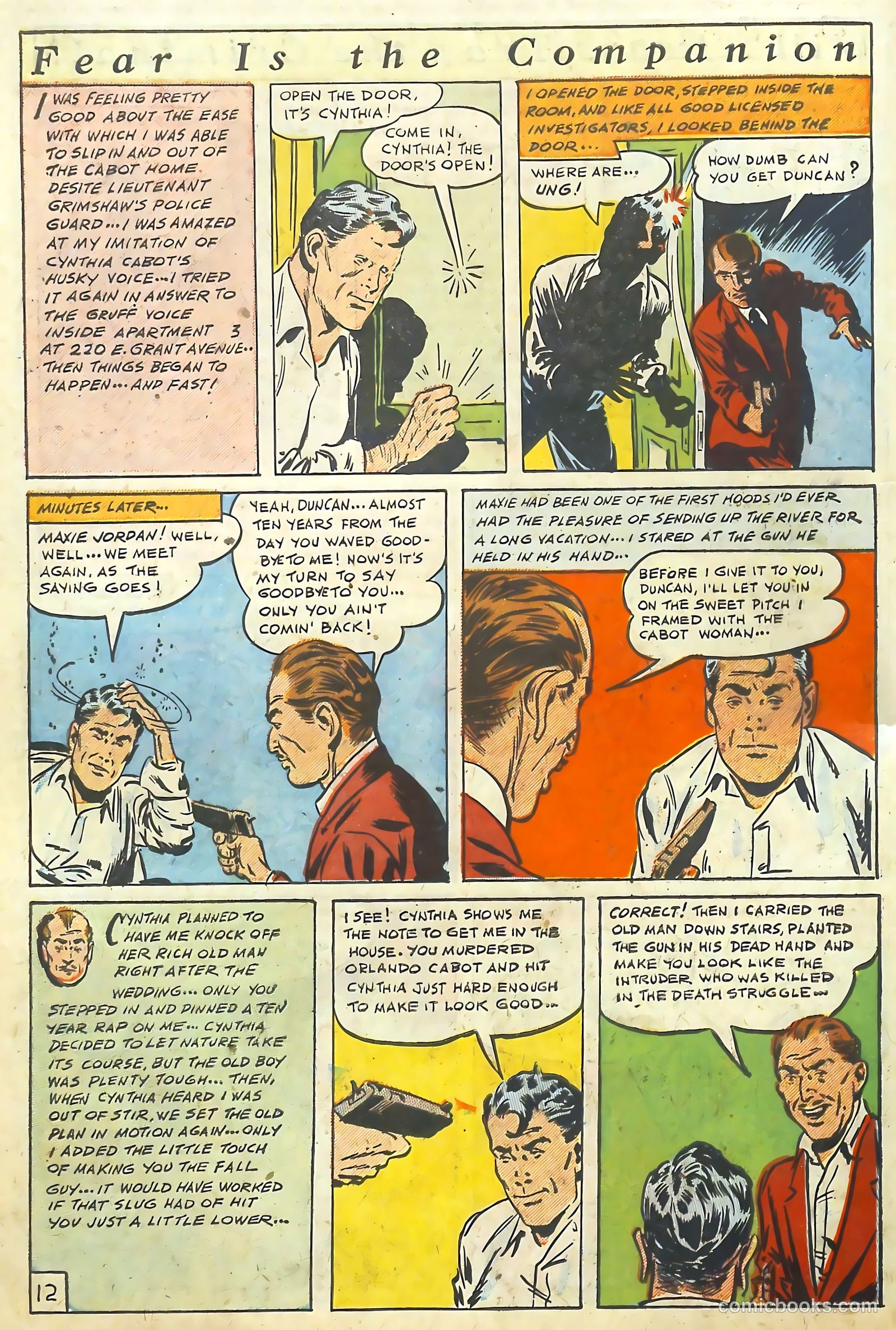 The Perfect Crime #7 (1951) — page 12 of 52