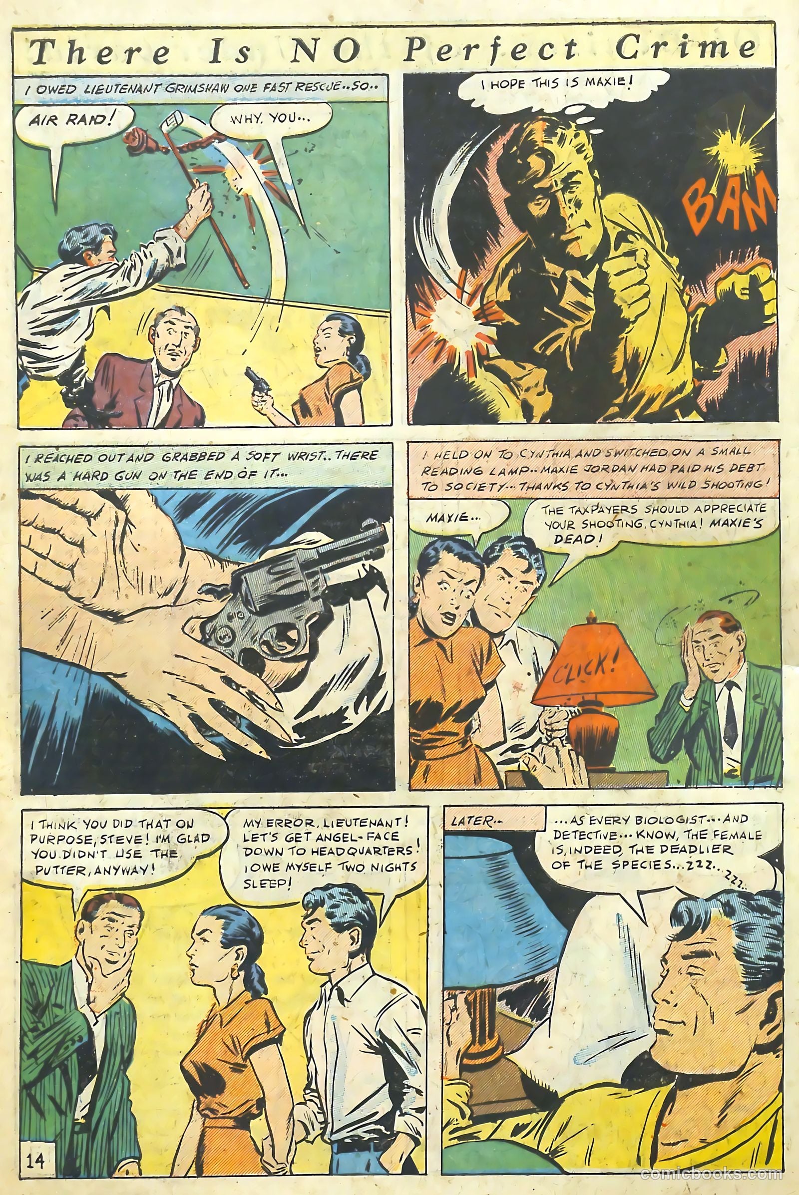 The Perfect Crime #7 (1951) — page 14 of 52