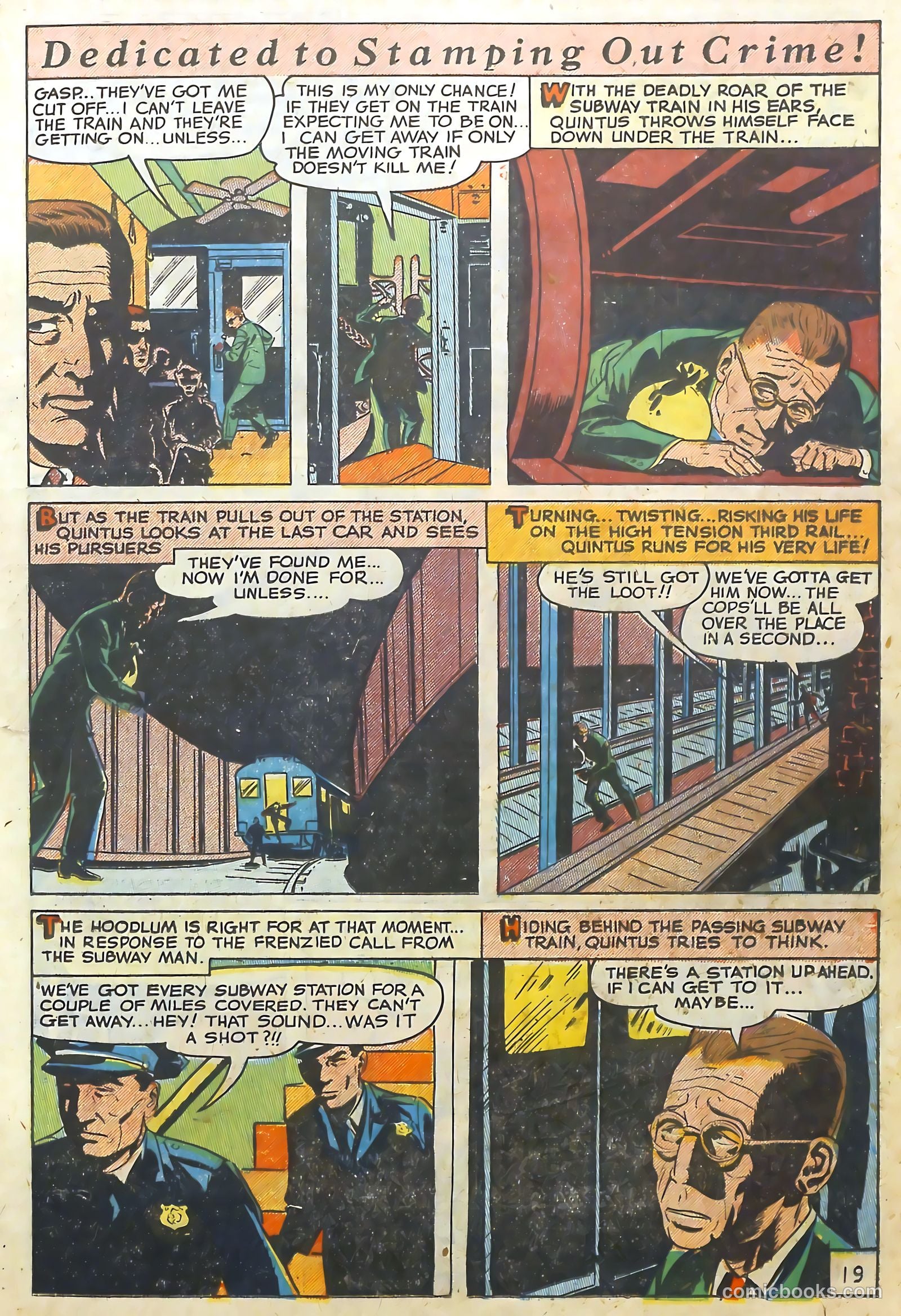 The Perfect Crime #7 (1951) — page 19 of 52