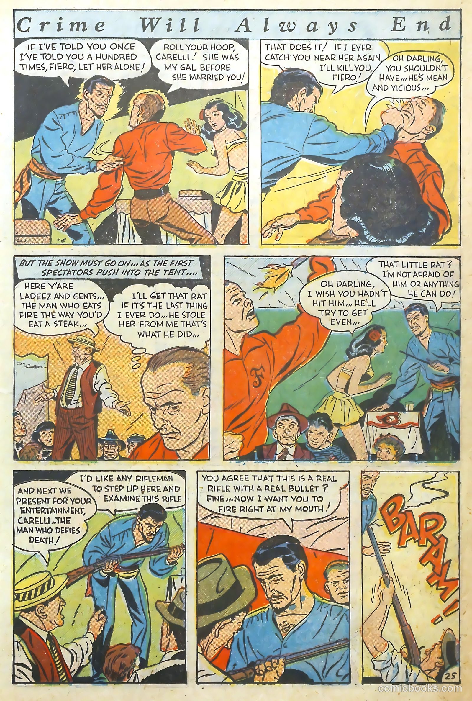 The Perfect Crime #7 (1951) — page 25 of 52