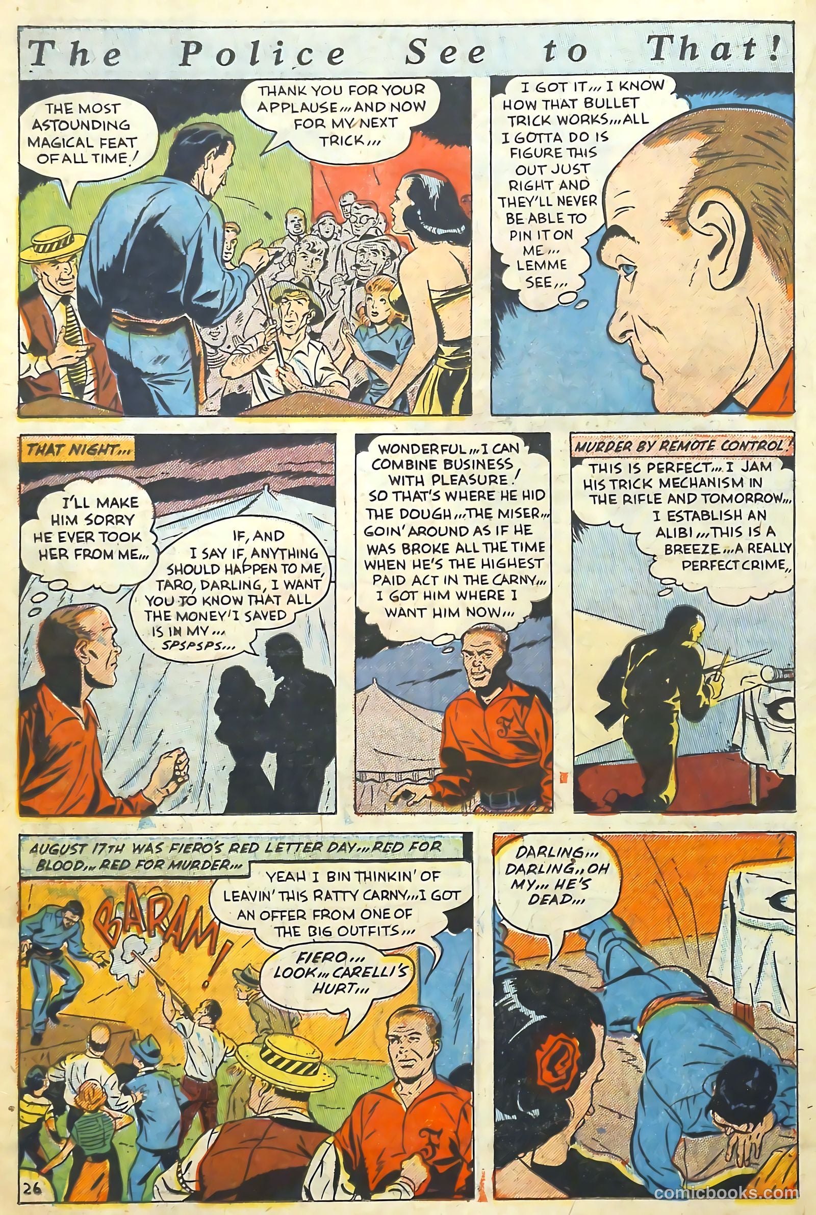 The Perfect Crime #7 (1951) — page 26 of 52