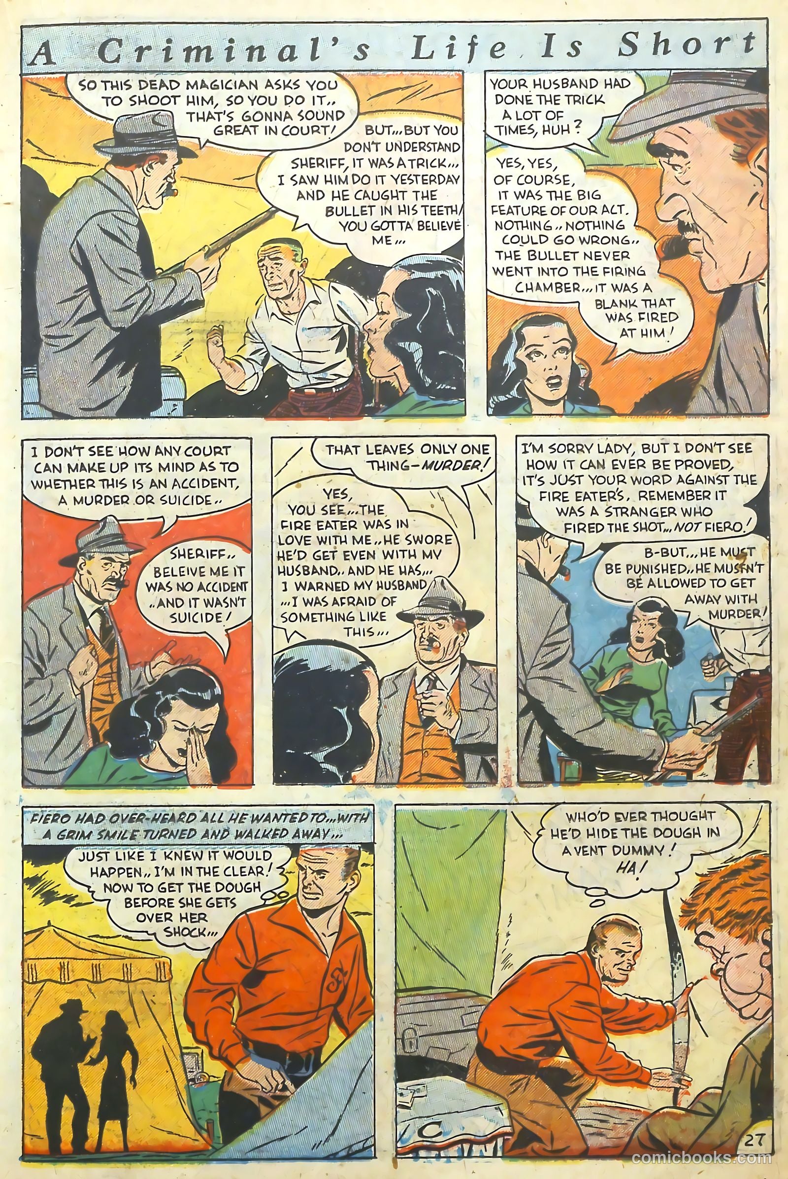 The Perfect Crime #7 (1951) — page 27 of 52