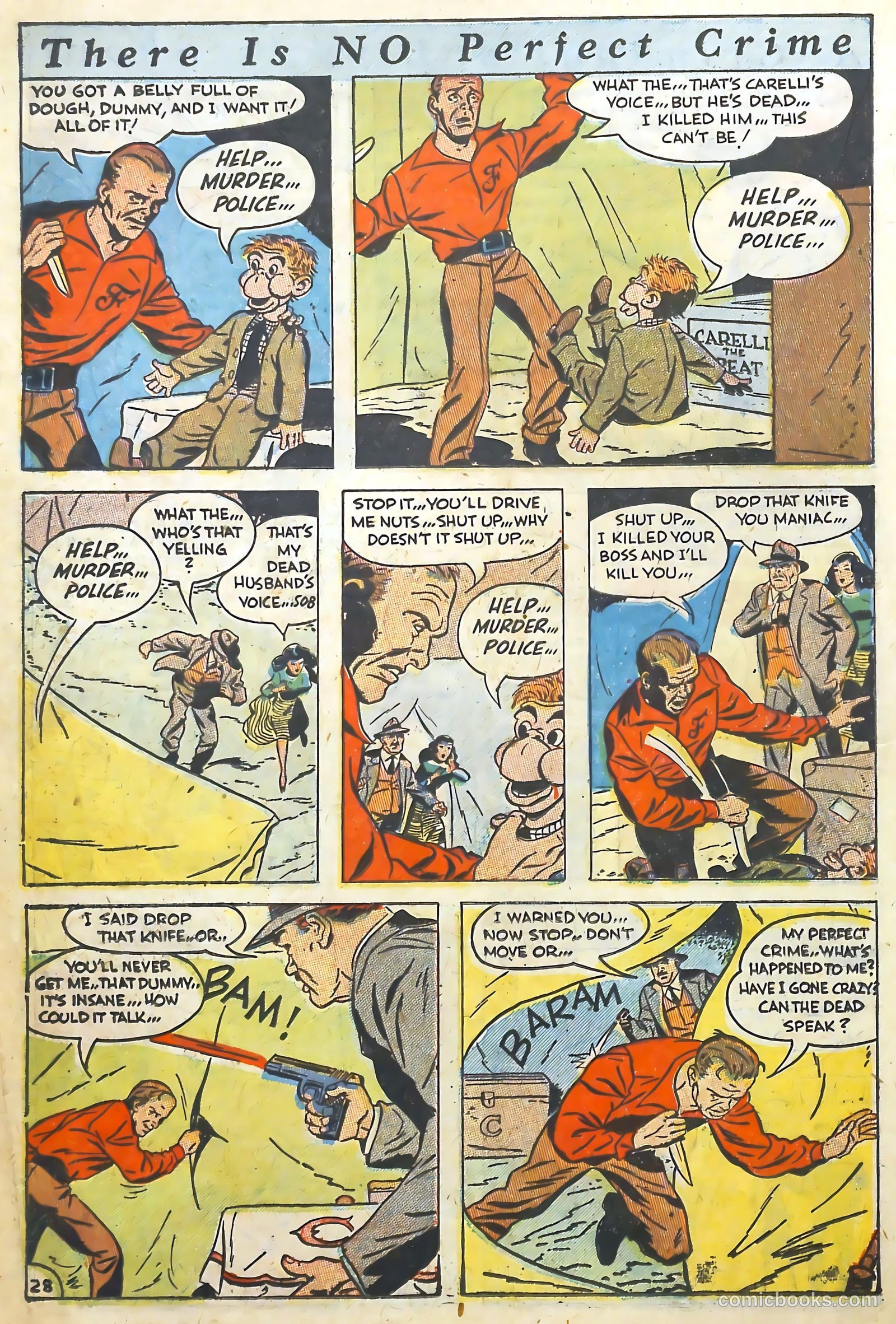 The Perfect Crime #7 (1951) — page 28 of 52
