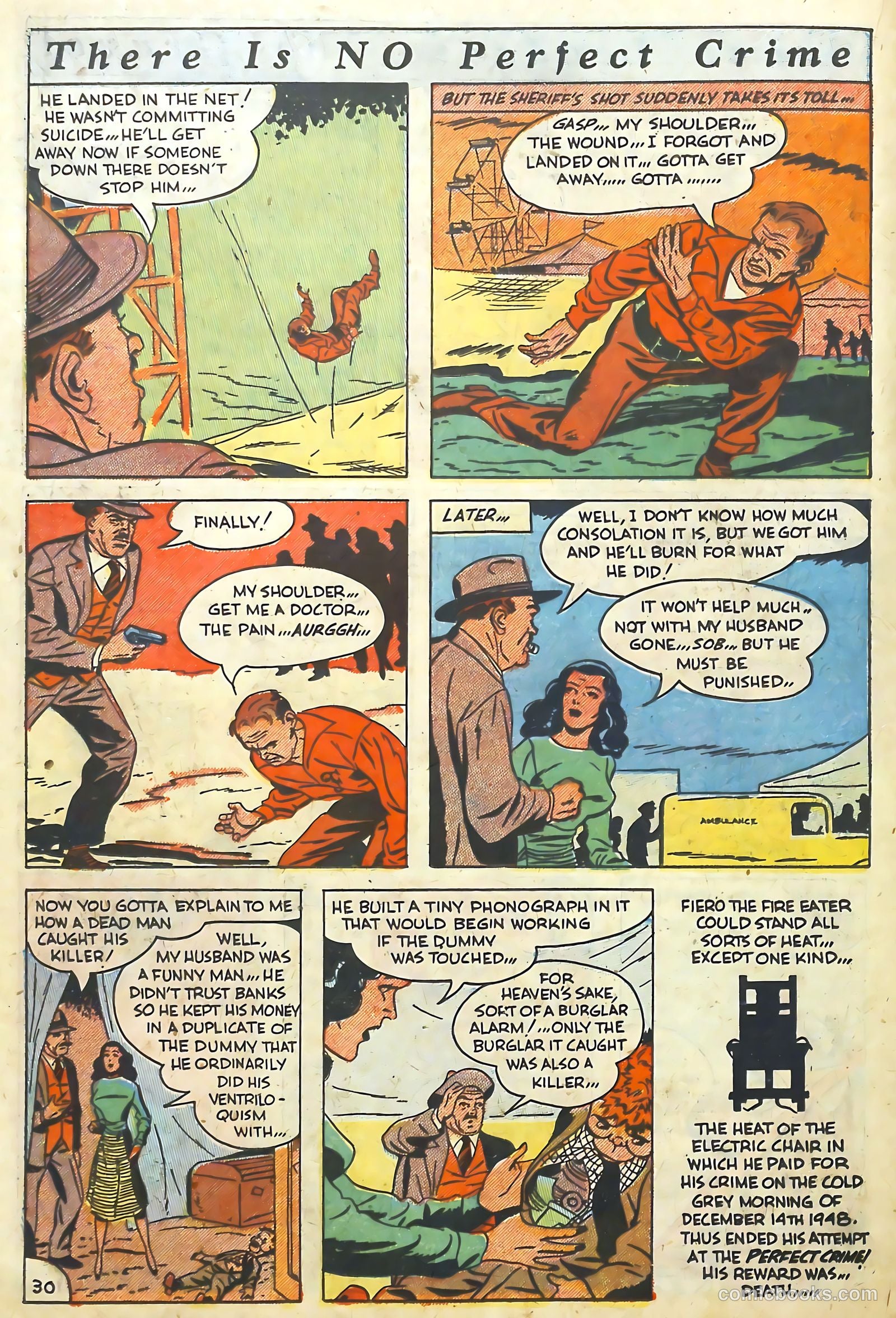 The Perfect Crime #7 (1951) — page 30 of 52