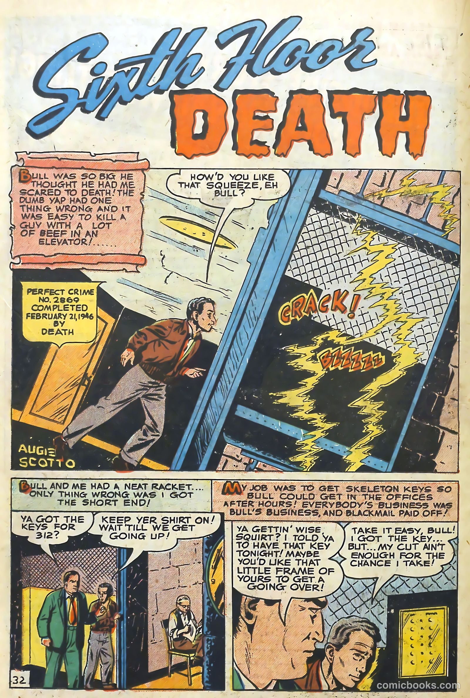 The Perfect Crime #7 (1951) — page 32 of 52