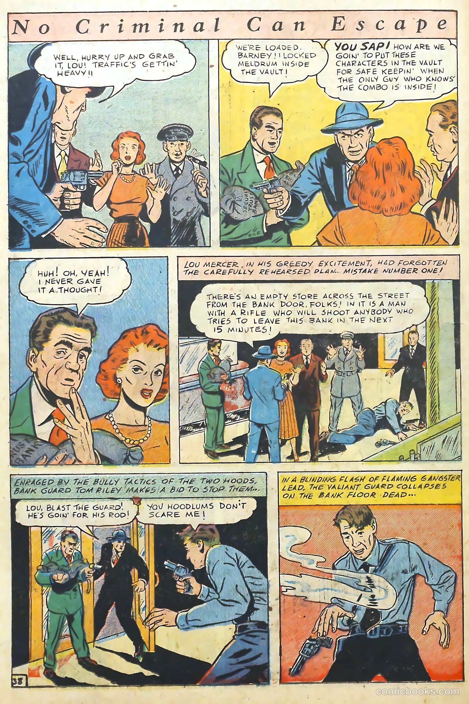 The Perfect Crime #7 (1951) — page 38 of 52