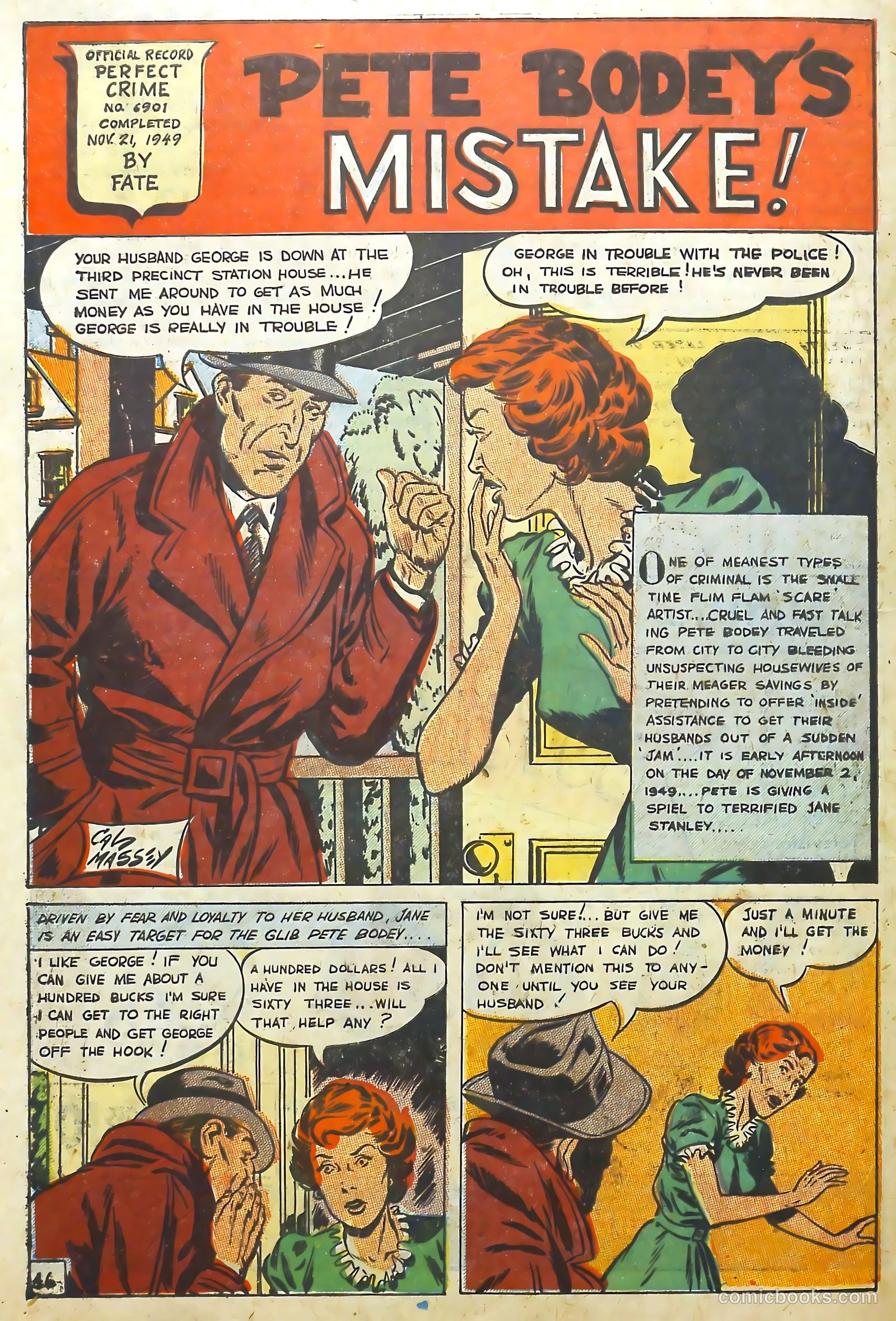 The Perfect Crime #7 (1951) — page 46 of 52