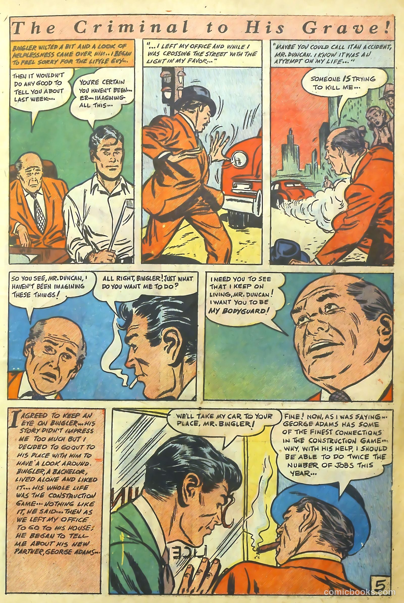 The Perfect Crime #8 (1951) — page 5 of 52