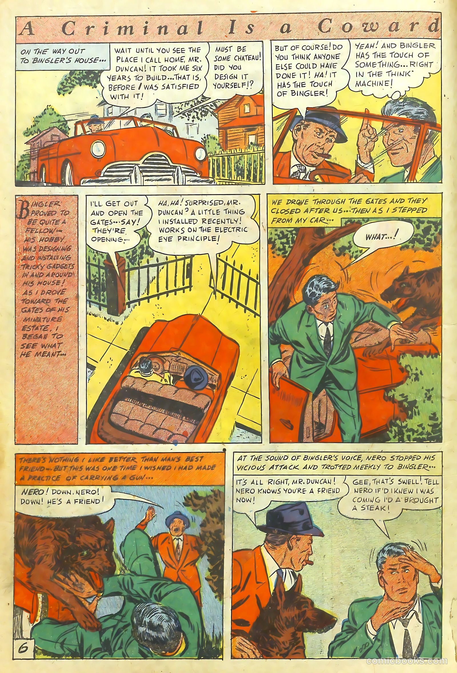 The Perfect Crime #8 (1951) — page 6 of 52
