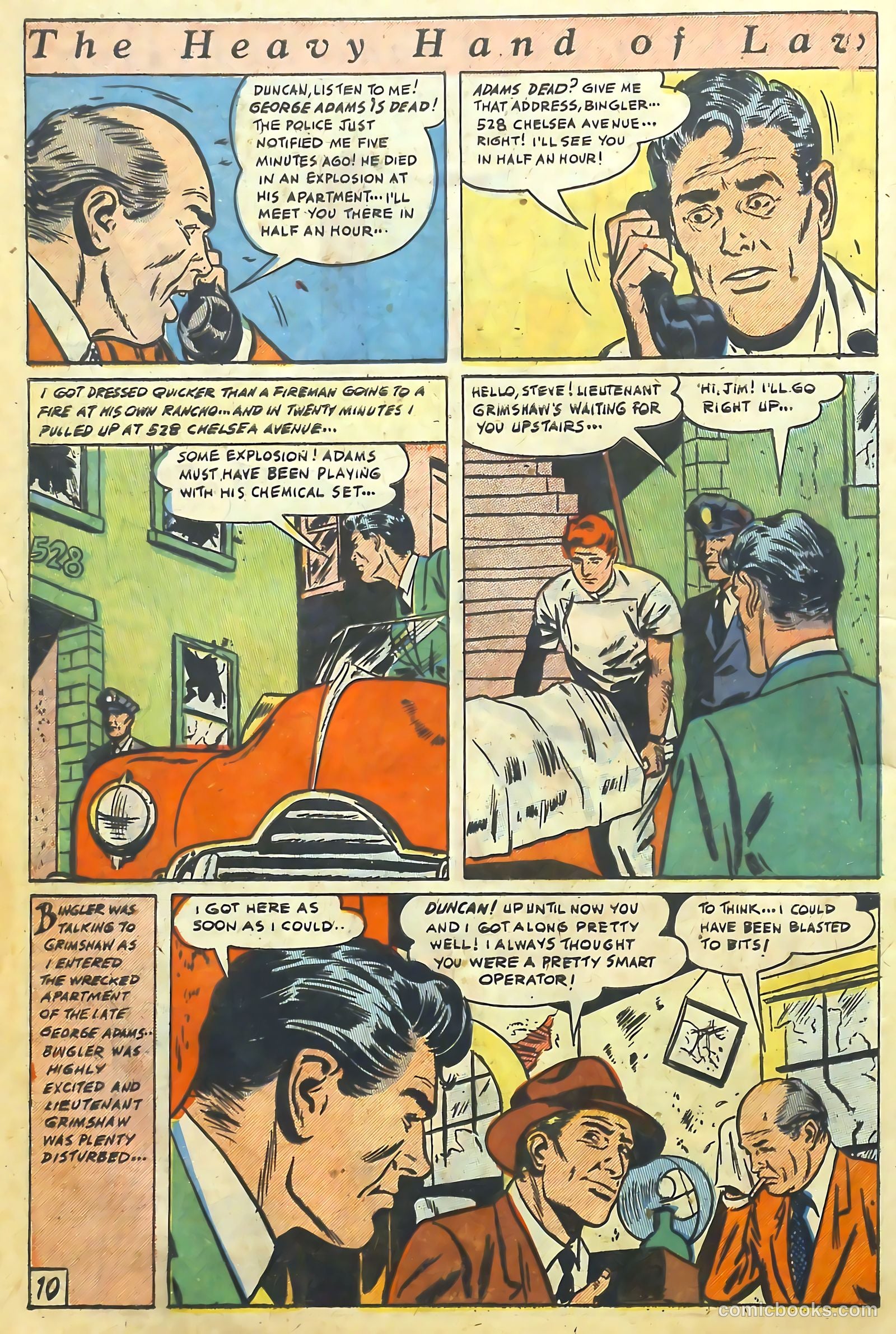 The Perfect Crime #8 (1951) — page 10 of 52