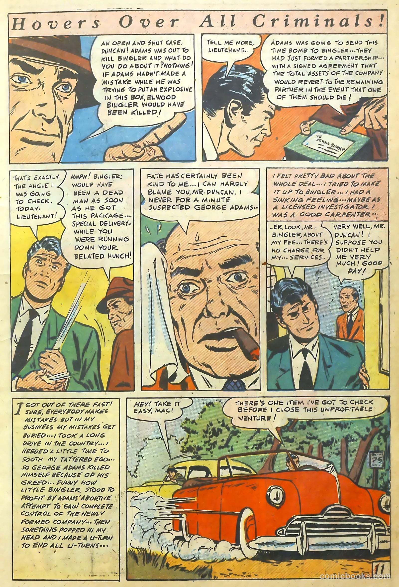 The Perfect Crime #8 (1951) — page 11 of 52