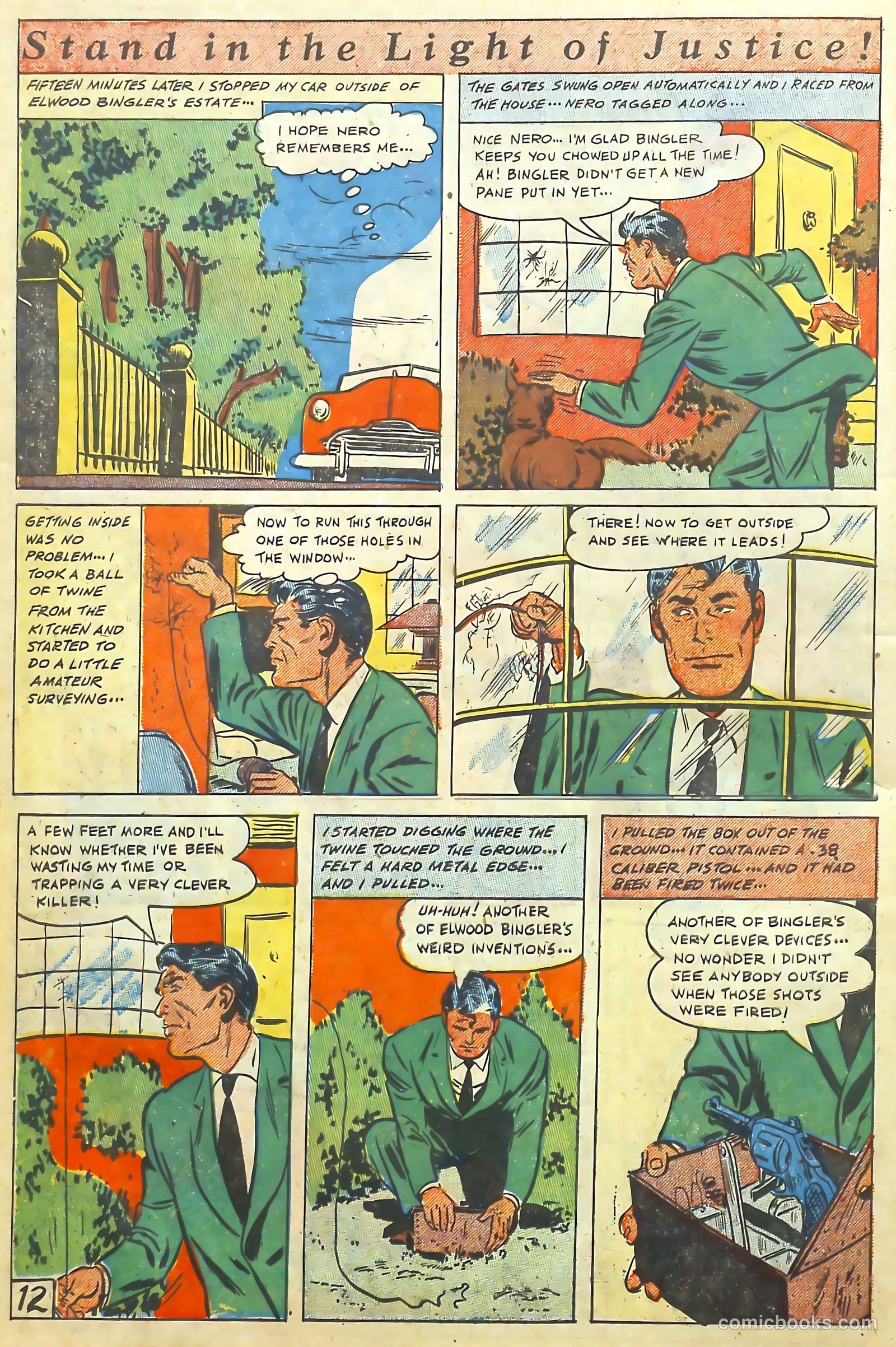 The Perfect Crime #8 (1951) — page 12 of 52