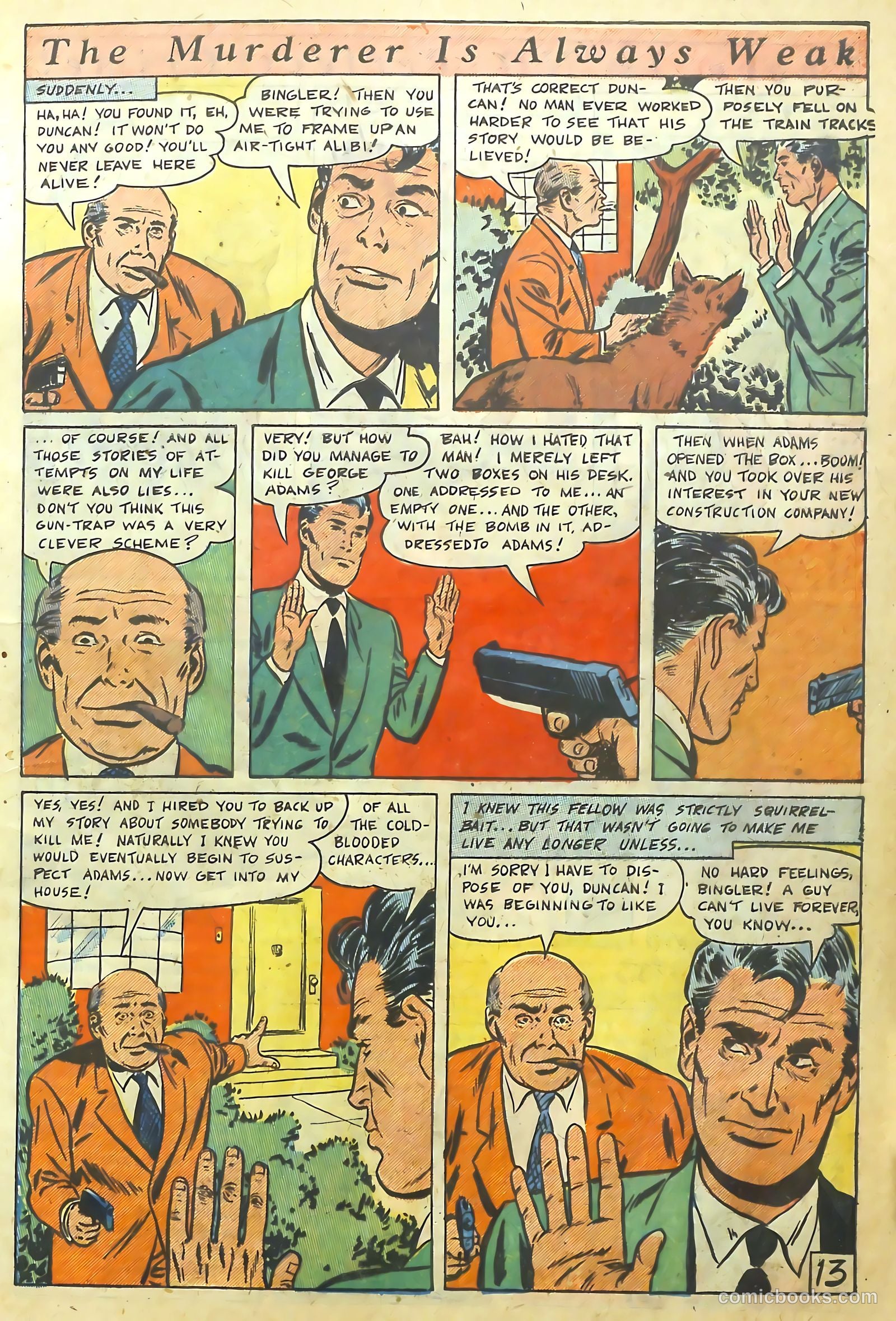 The Perfect Crime #8 (1951) — page 13 of 52