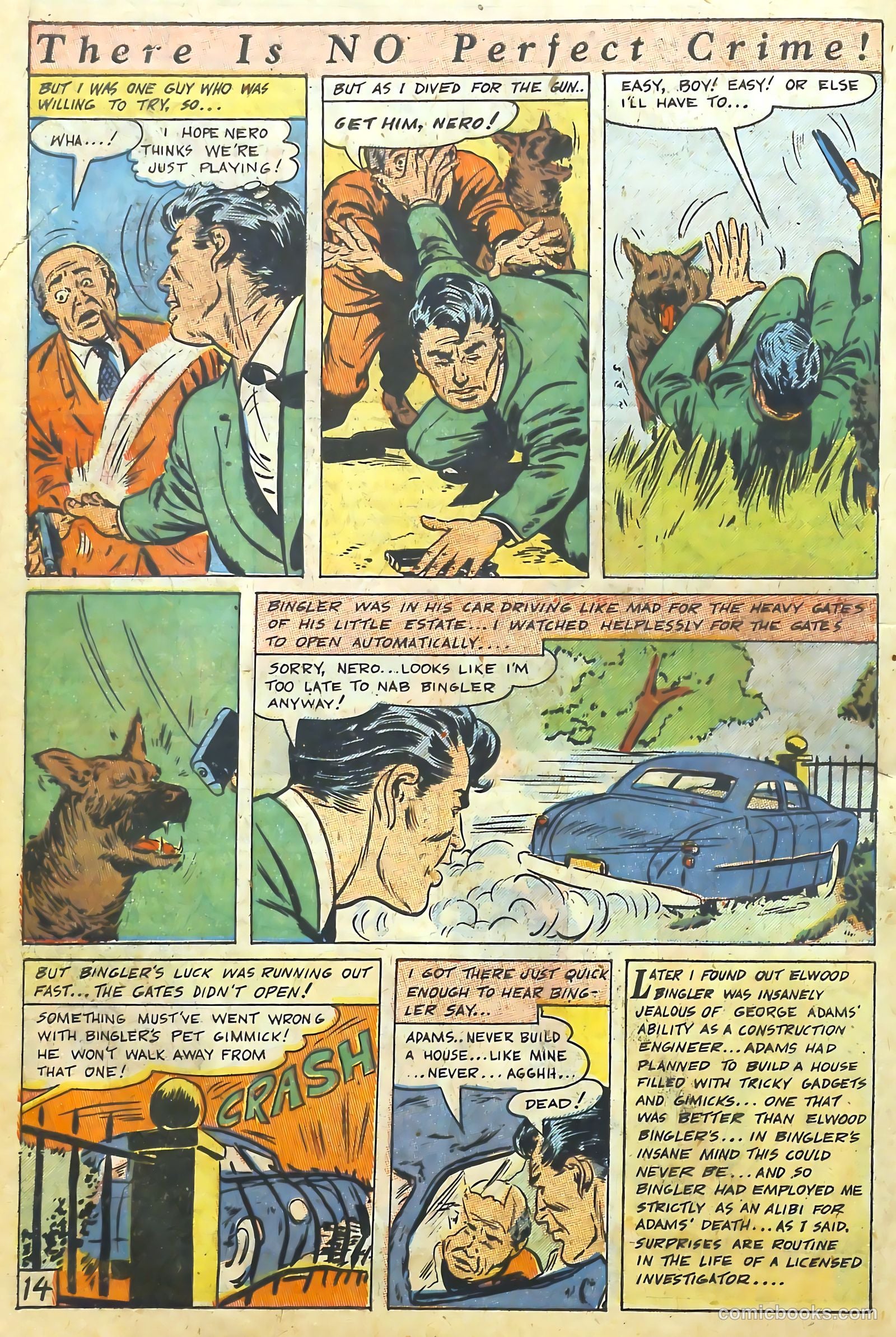 The Perfect Crime #8 (1951) — page 14 of 52