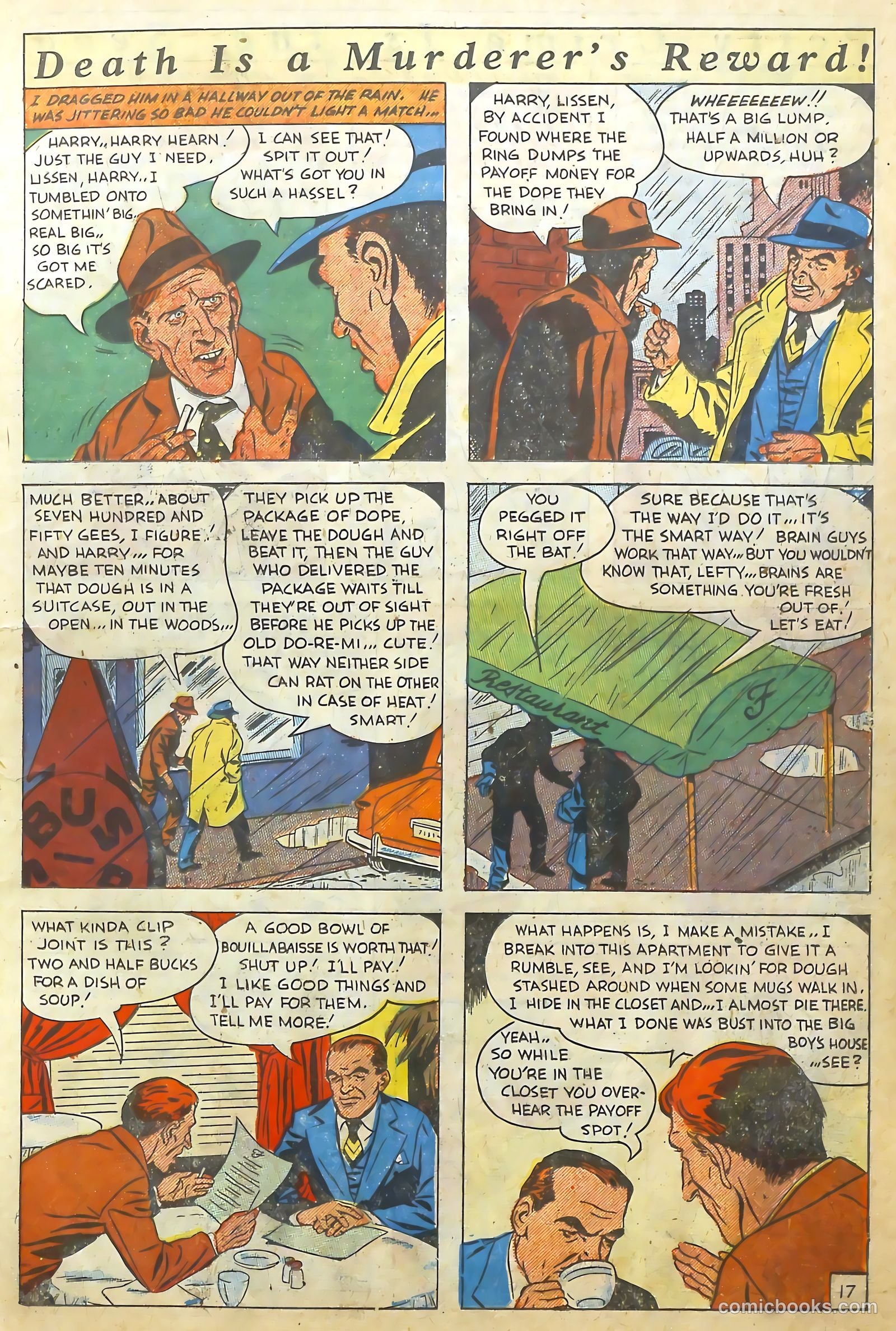 The Perfect Crime #8 (1951) — page 17 of 52