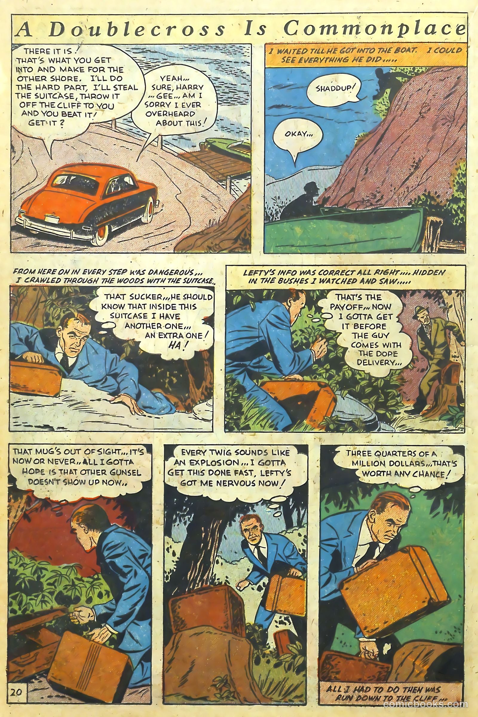 The Perfect Crime #8 (1951) — page 20 of 52