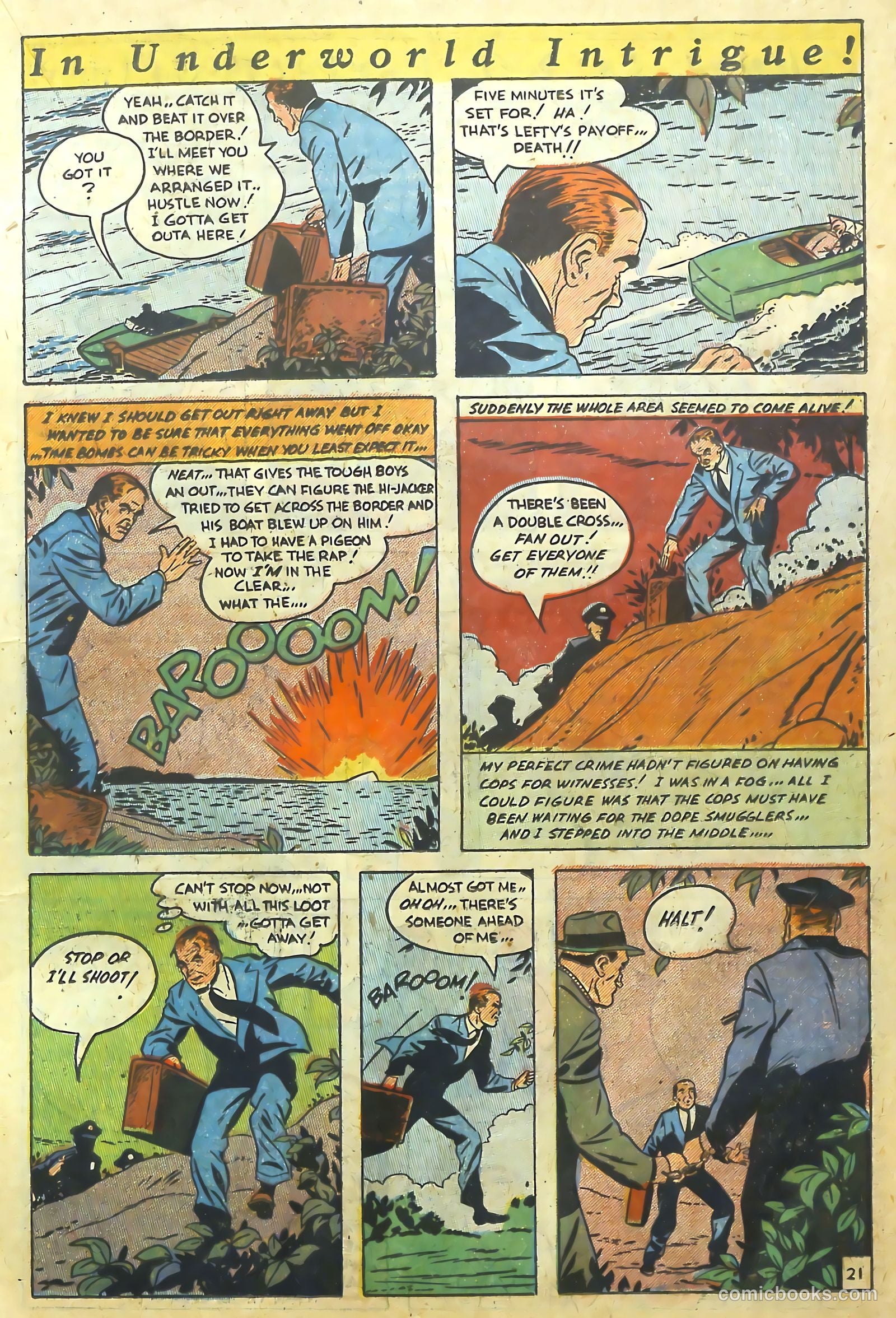 The Perfect Crime #8 (1951) — page 21 of 52
