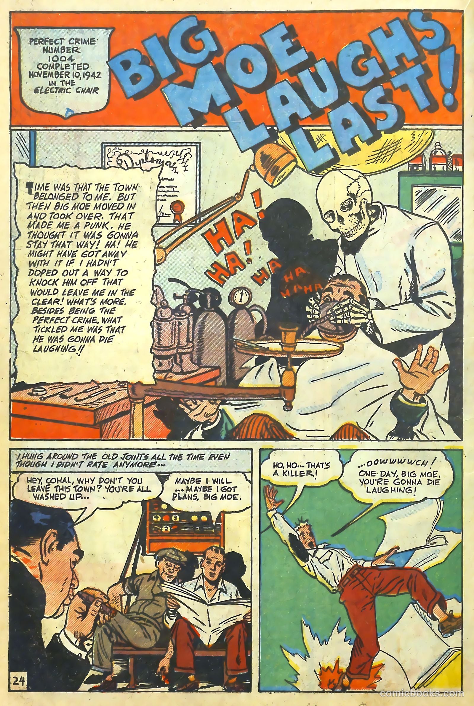 The Perfect Crime #8 (1951) — page 24 of 52