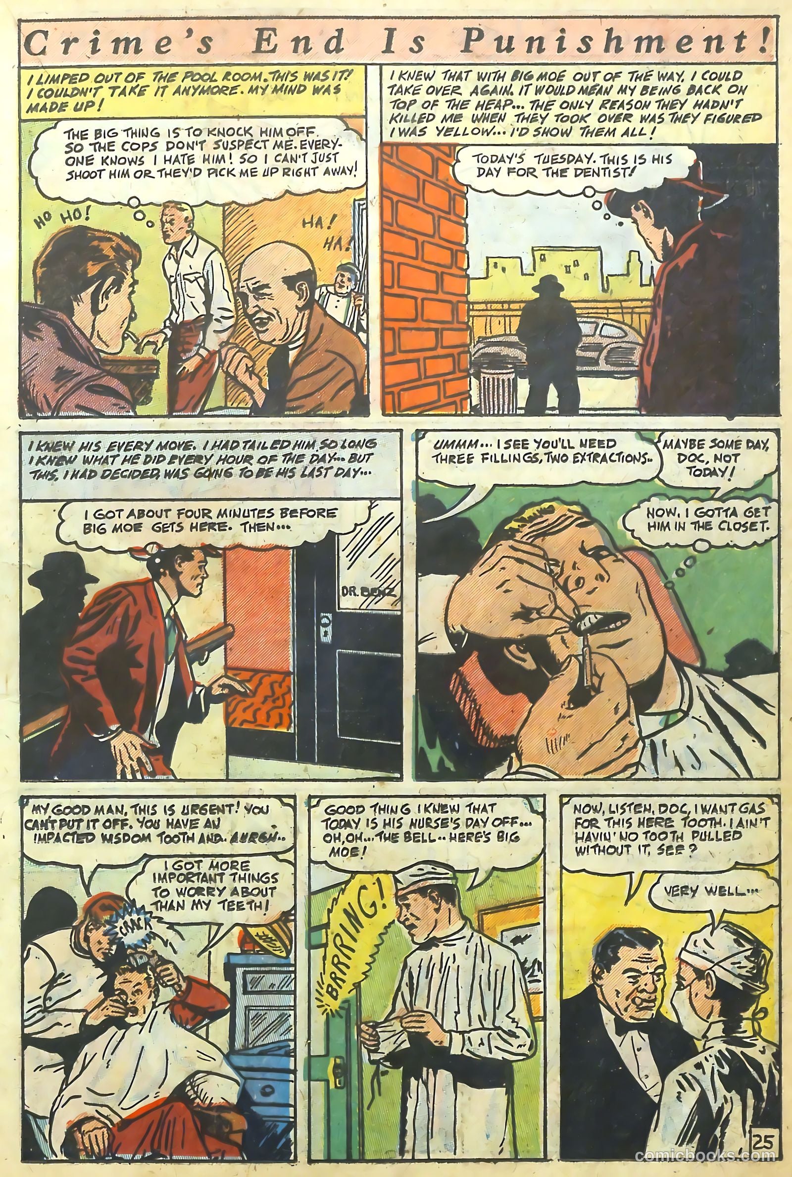 The Perfect Crime #8 (1951) — page 25 of 52