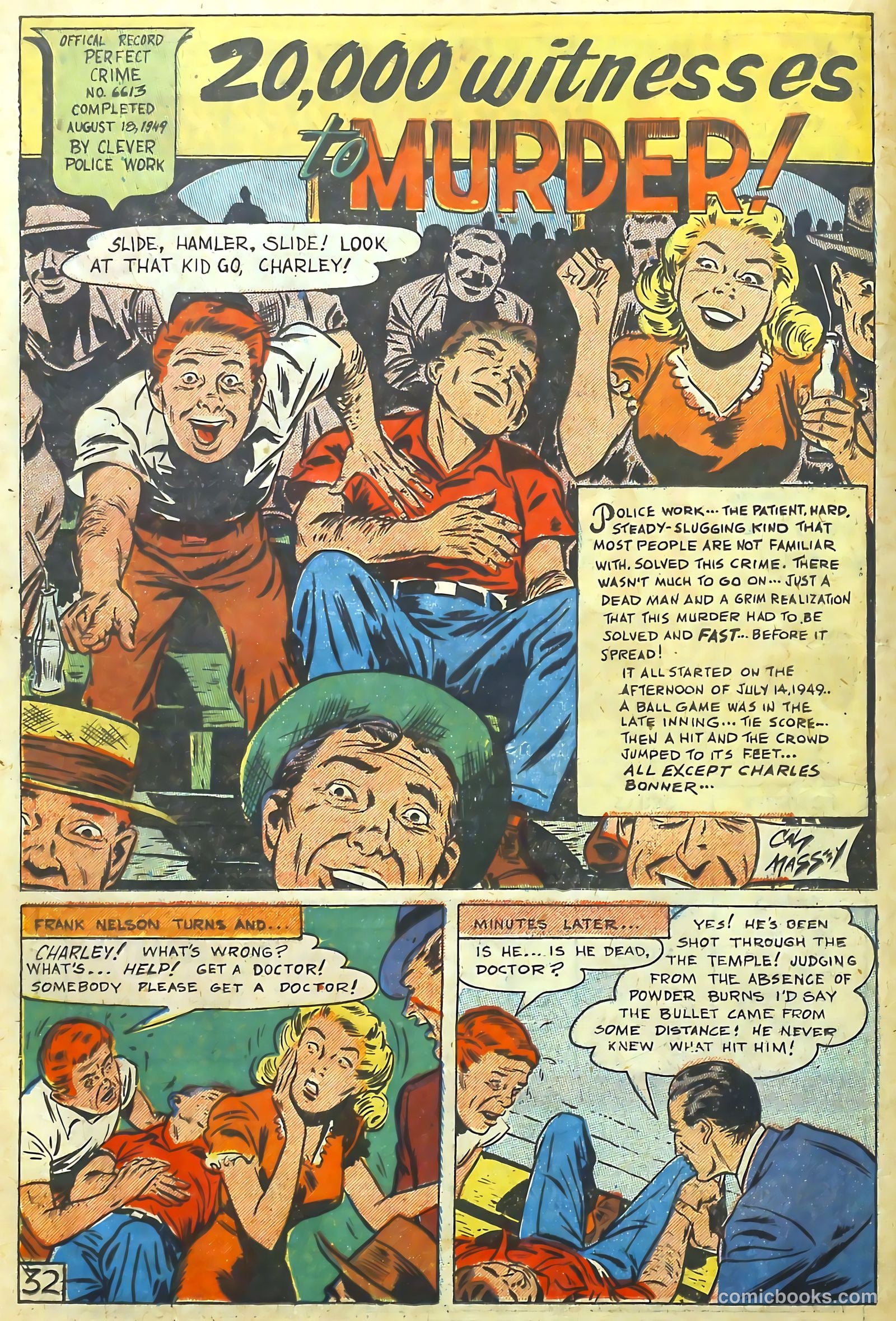The Perfect Crime #8 (1951) — page 32 of 52