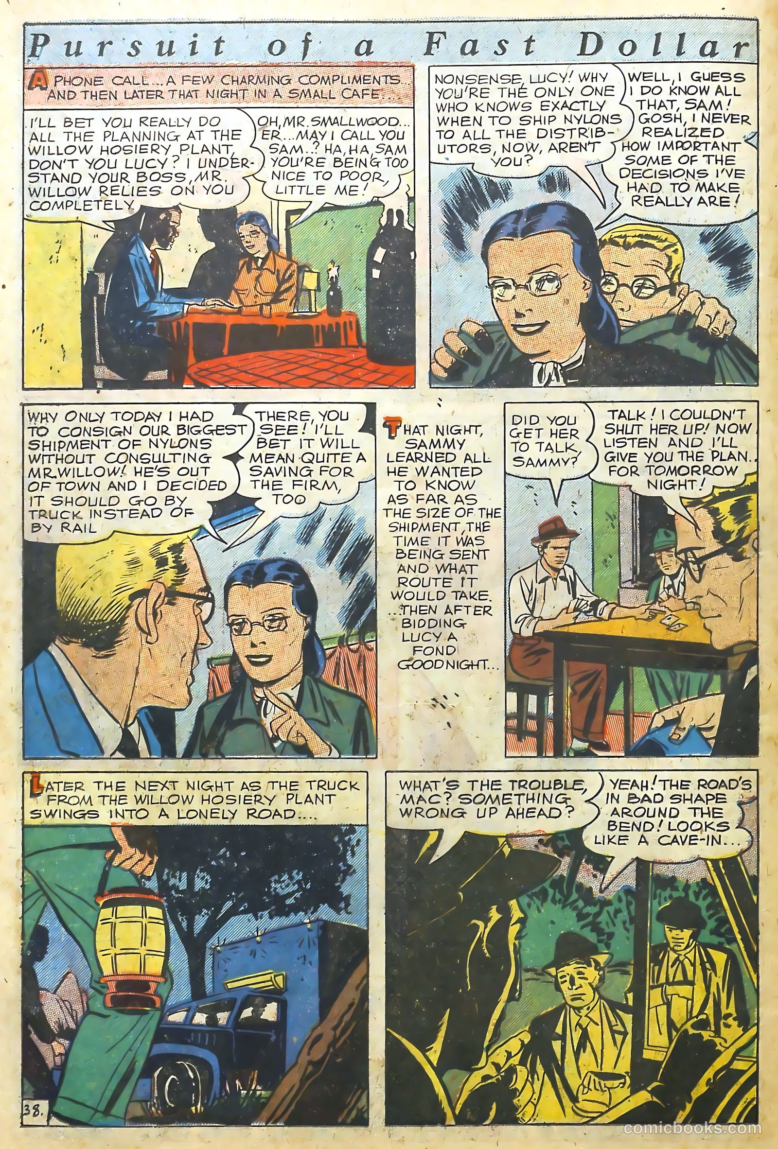 The Perfect Crime #8 (1951) — page 38 of 52