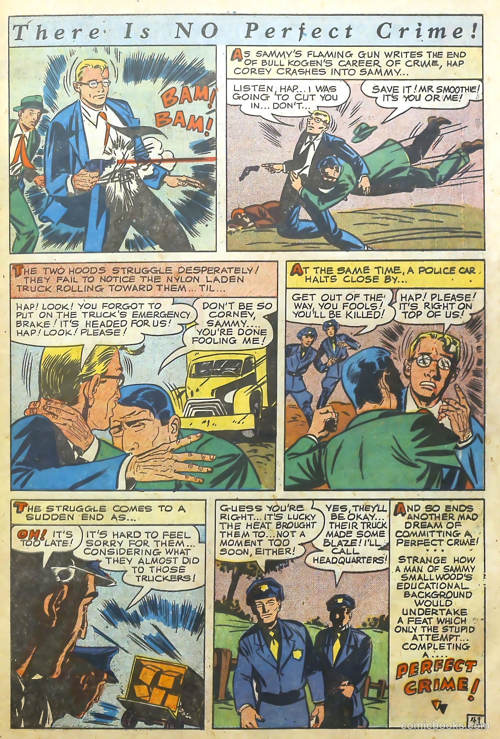 The Perfect Crime #8 (1951) — page 41 of 52