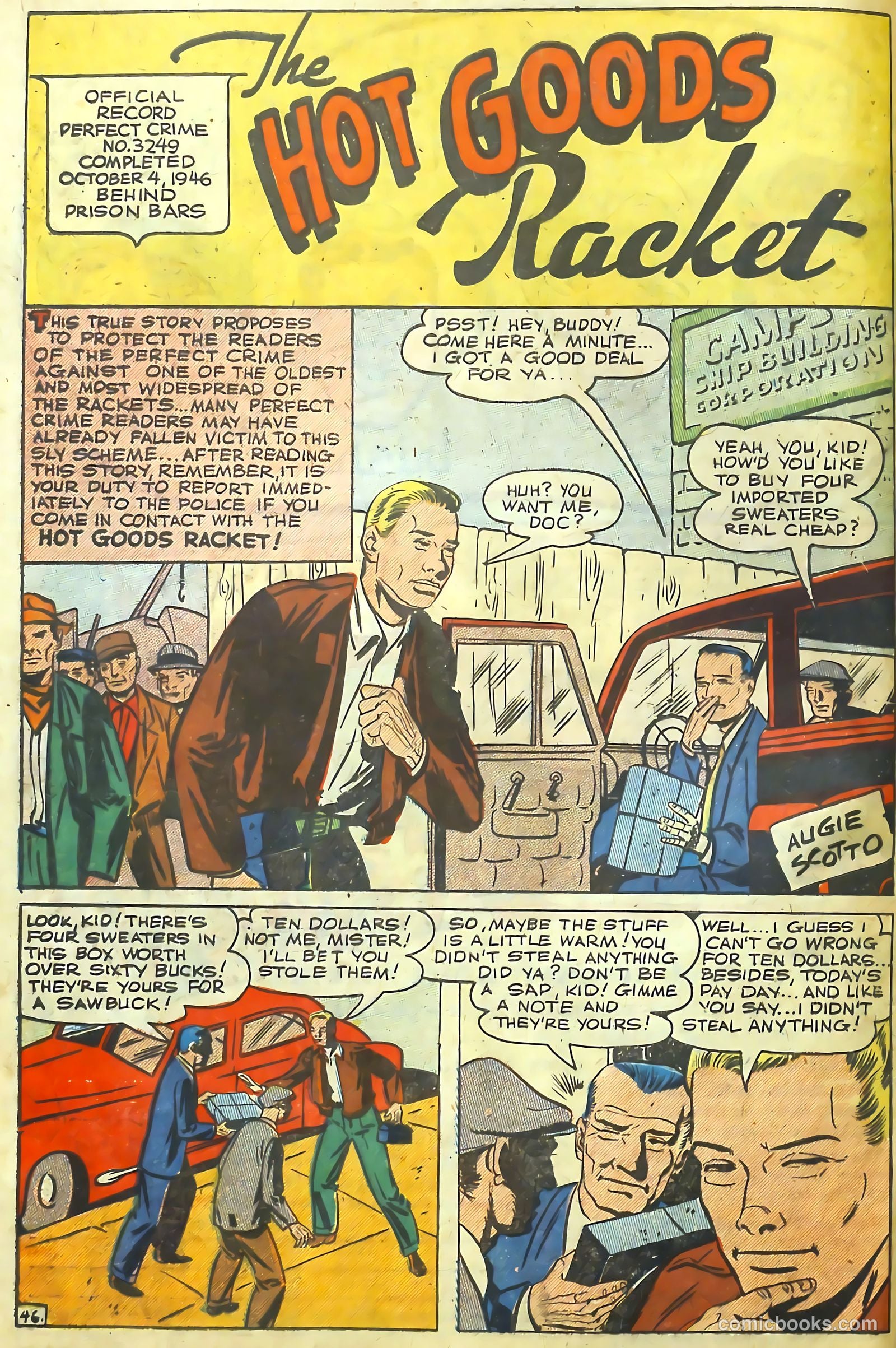 The Perfect Crime #8 (1951) — page 46 of 52