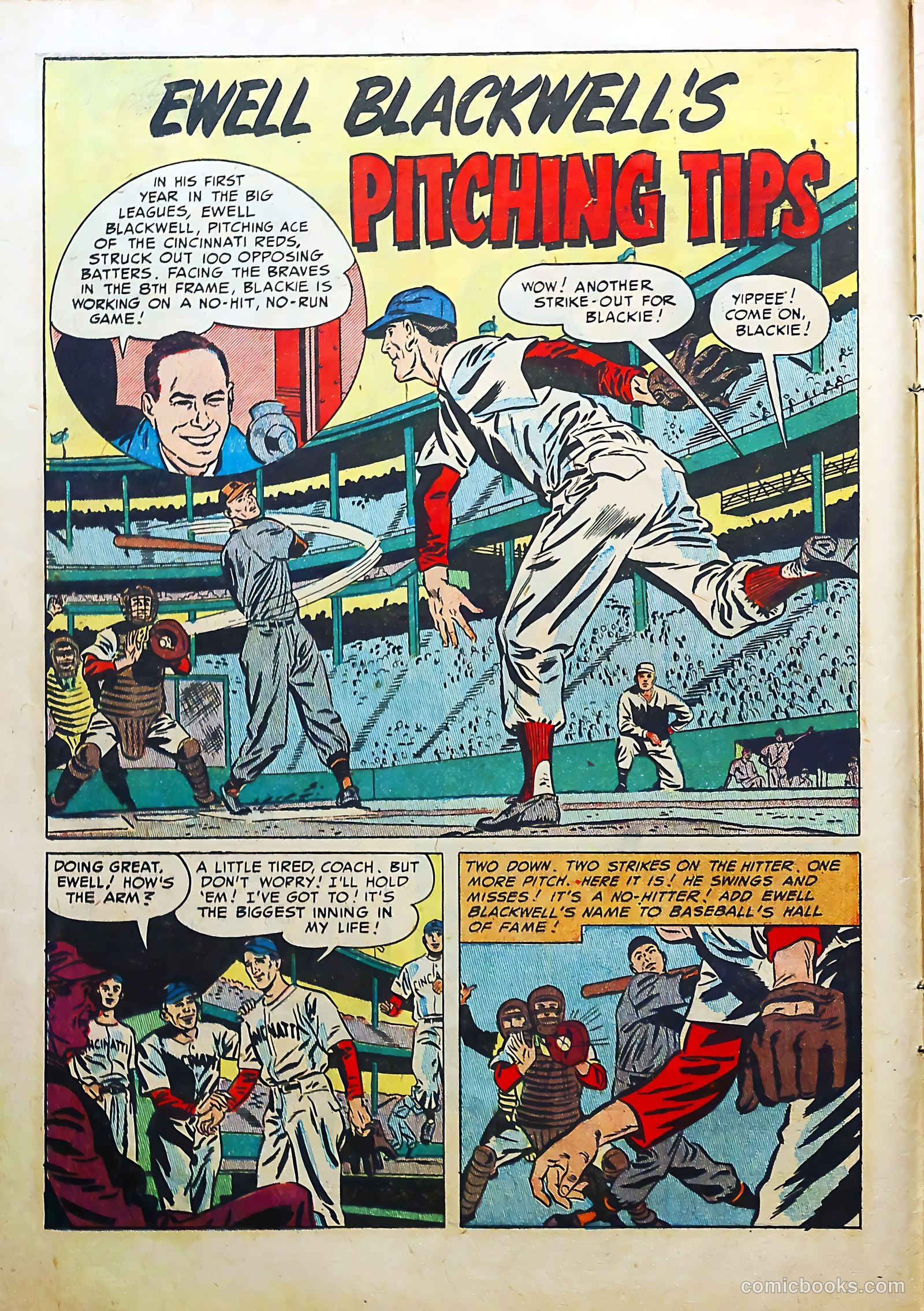 Bill Stern's Sports Book #1 (1951) — page 12 of 37