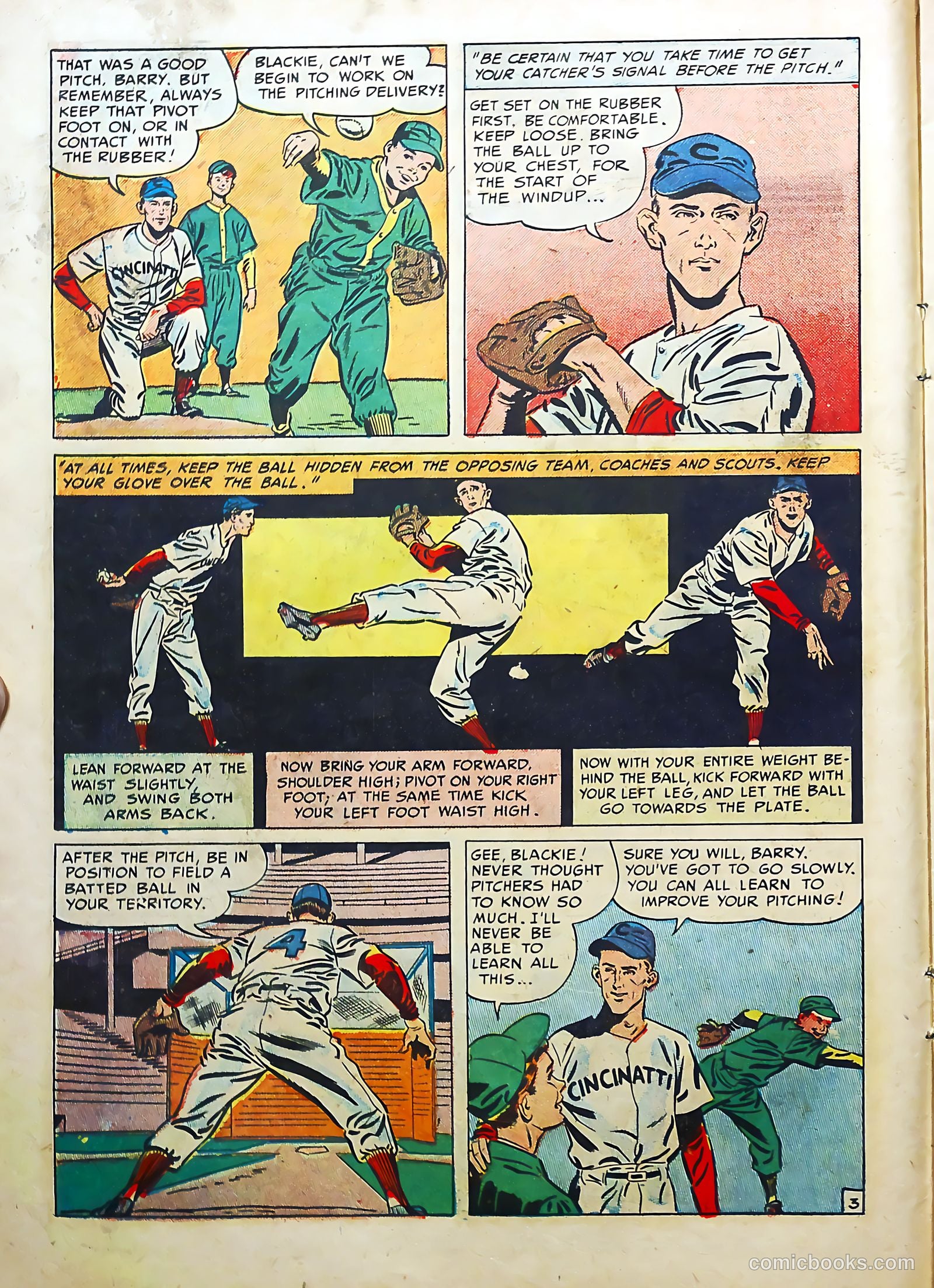 Bill Stern's Sports Book #1 (1951) — page 14 of 37