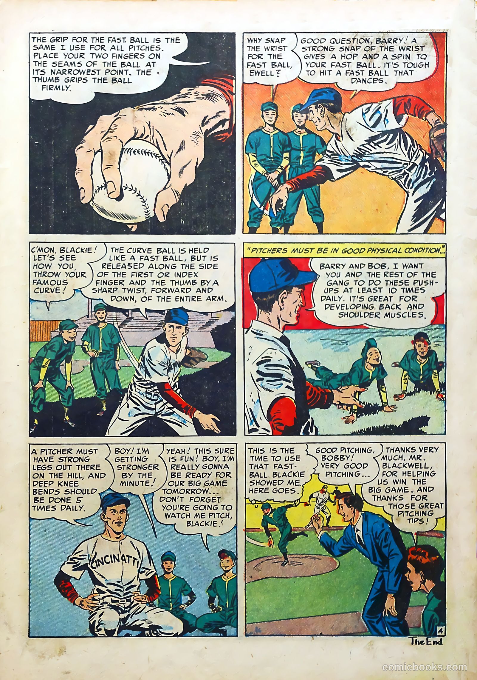 Bill Stern's Sports Book #1 (1951) — page 15 of 37