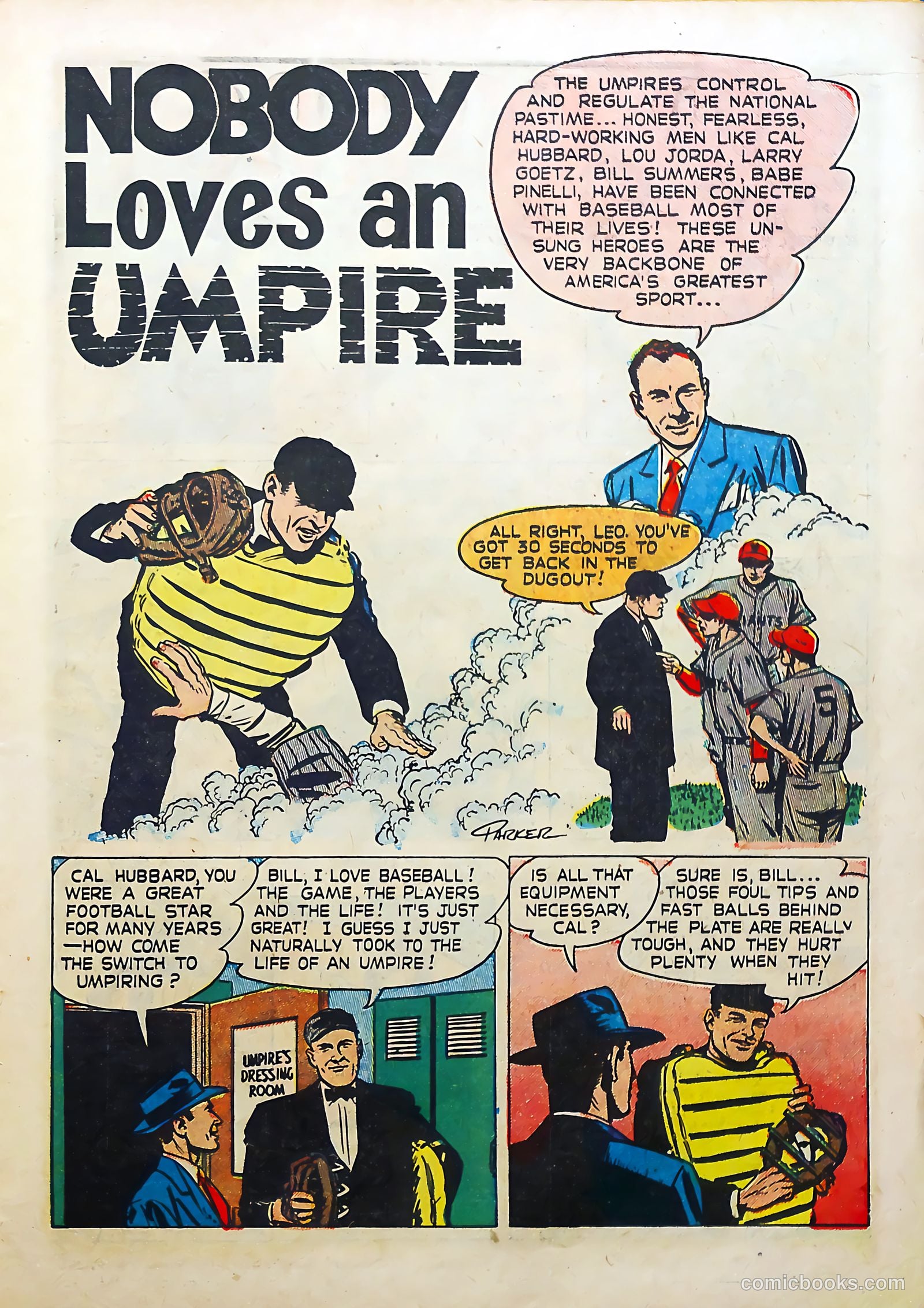 Bill Stern's Sports Book #1 (1951) — page 23 of 37
