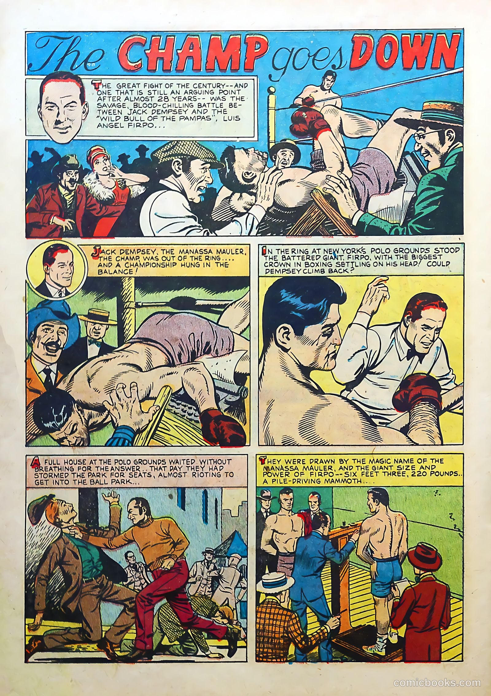 Bill Stern's Sports Book #1 (1951) — page 26 of 37