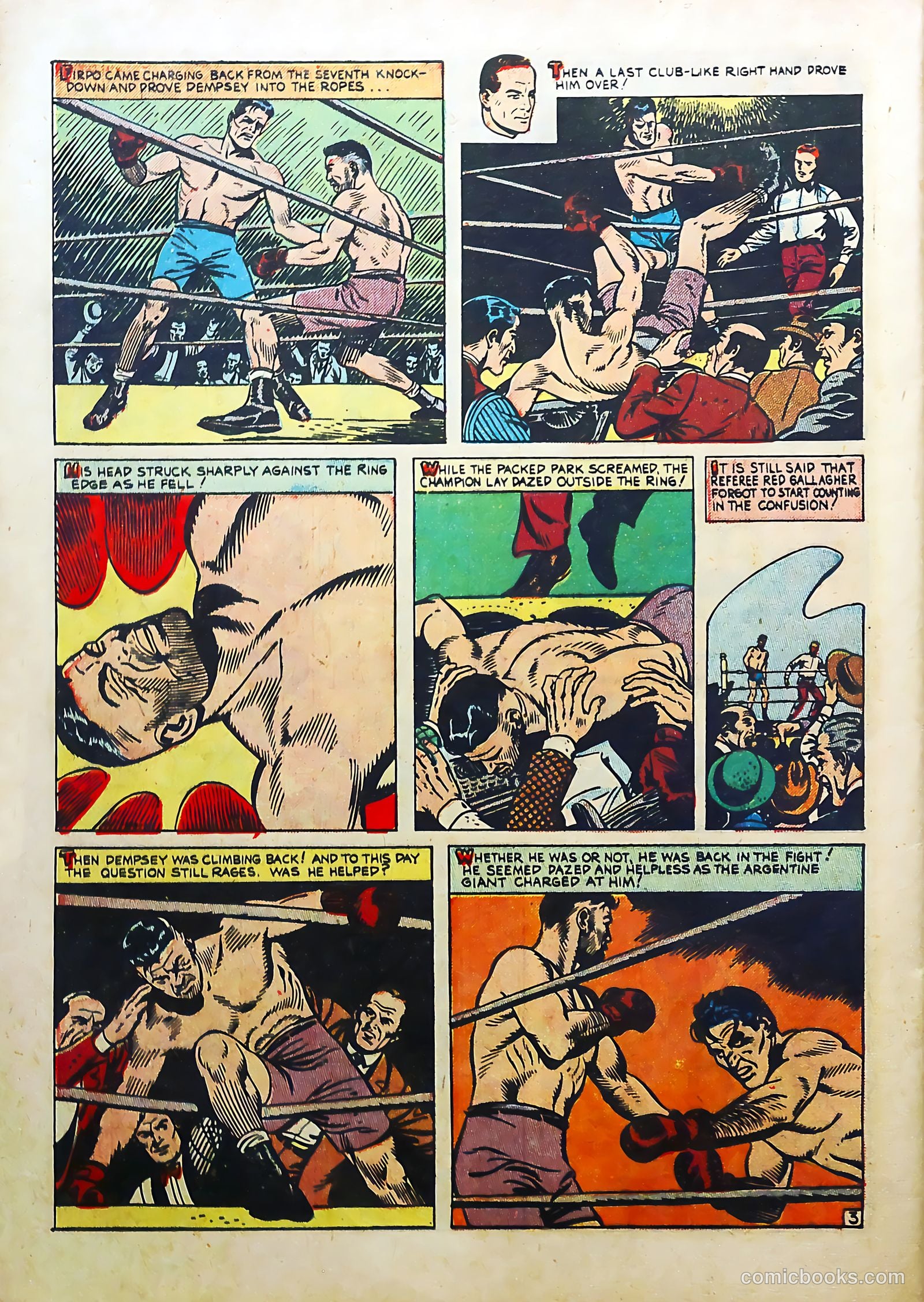 Bill Stern's Sports Book #1 (1951) — page 28 of 37